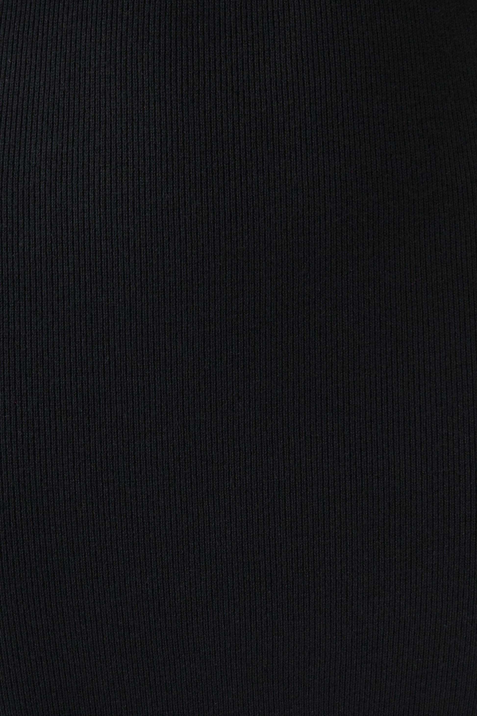 Rowan Long Sleeve Knit Maxi Dress - Black #7