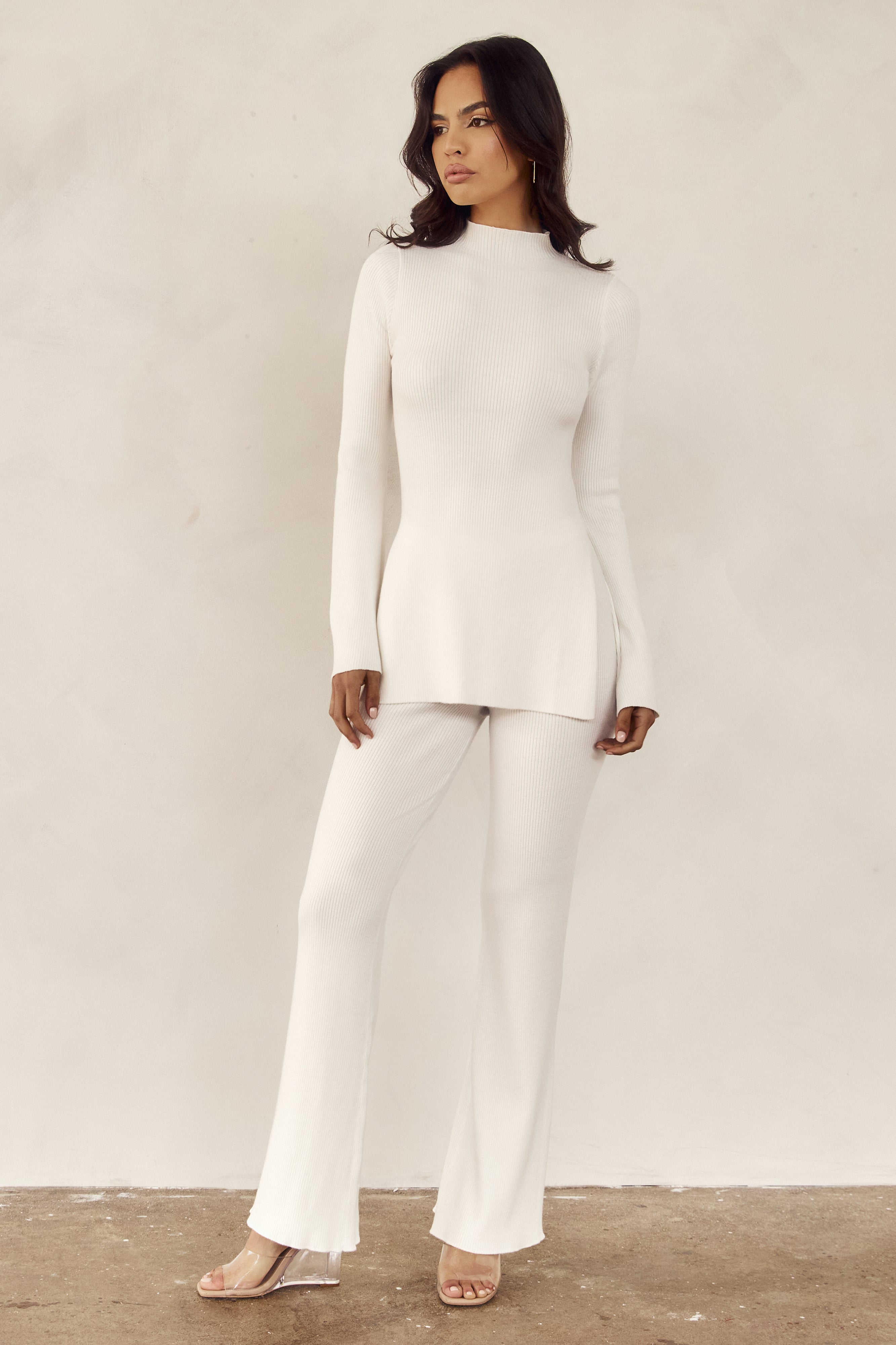 Jovie Knit Pants Off White