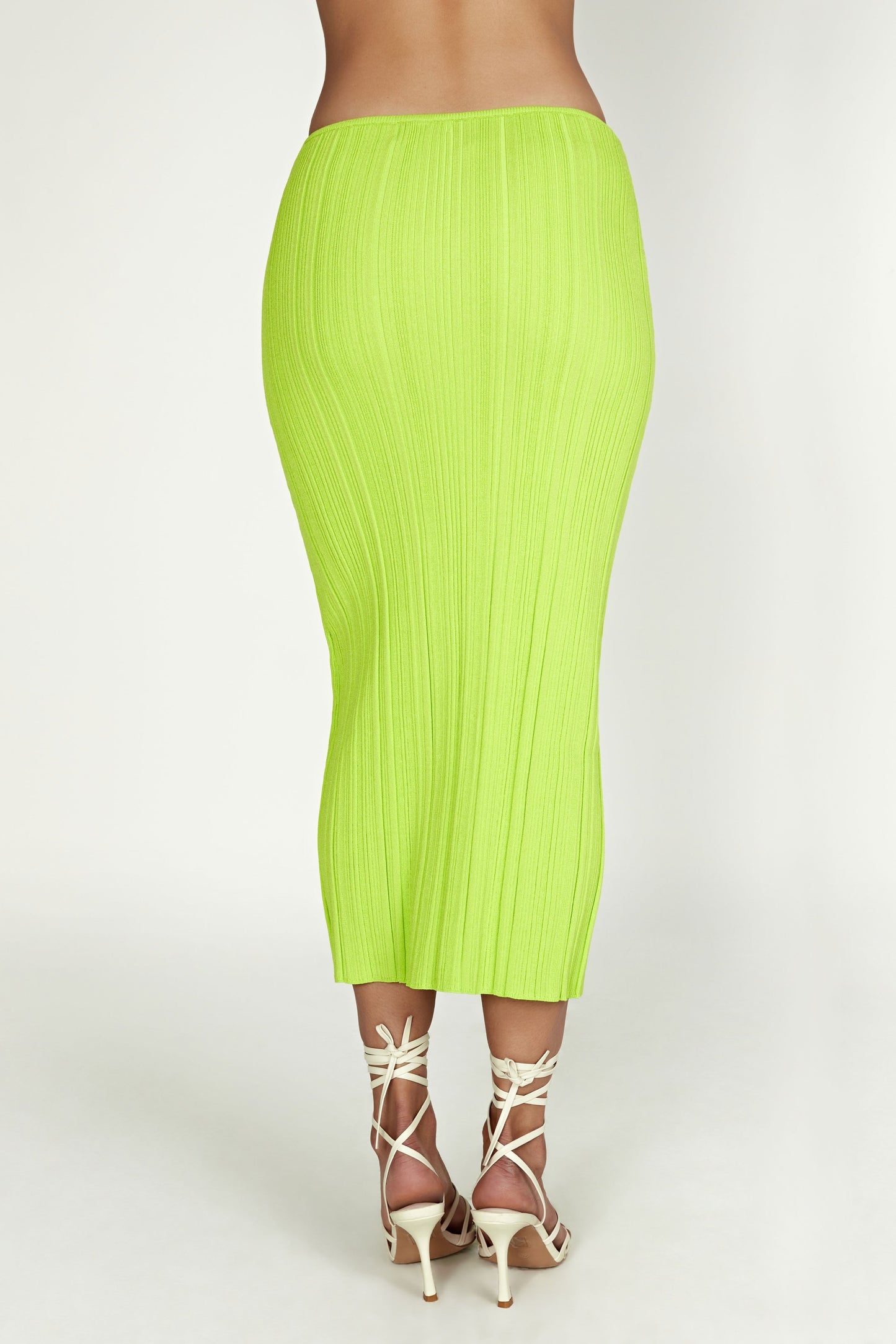 Kennedy Low Rise Knit Skirt - Fresh Green