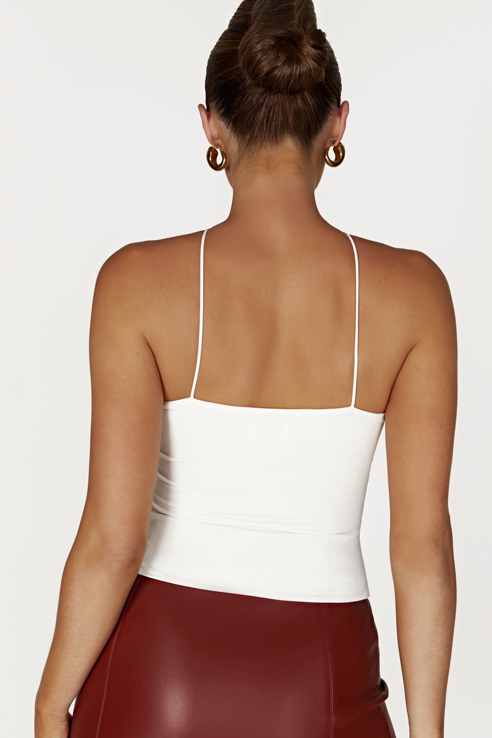 Adeline Rose Halter Top - White #3