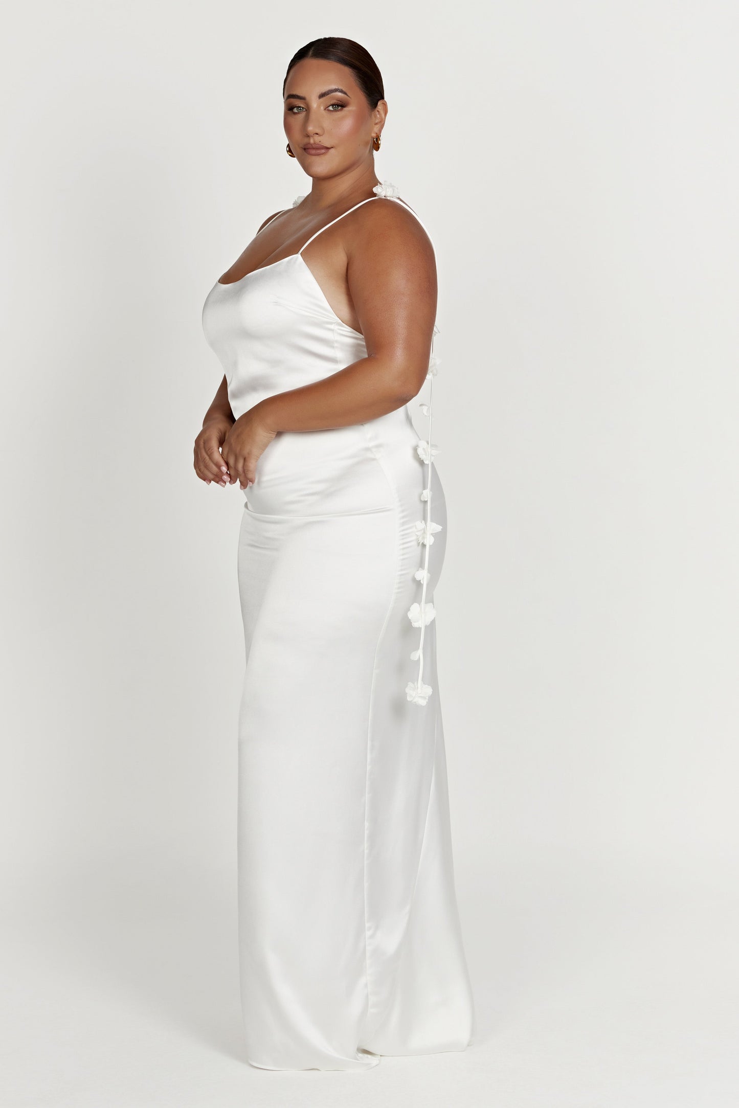 Elenora Rose Gown - White