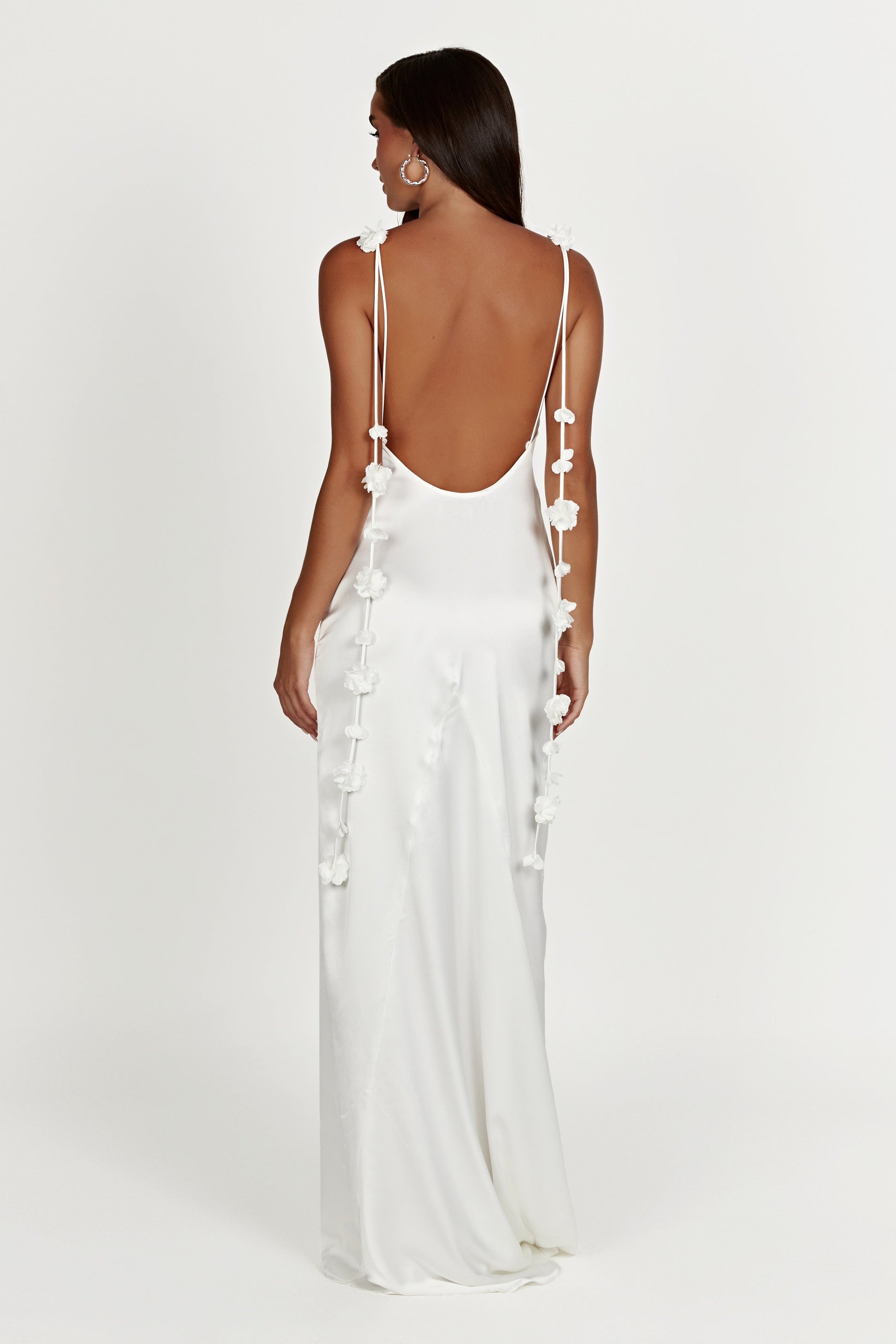 Elenora Rose Gown - White #2