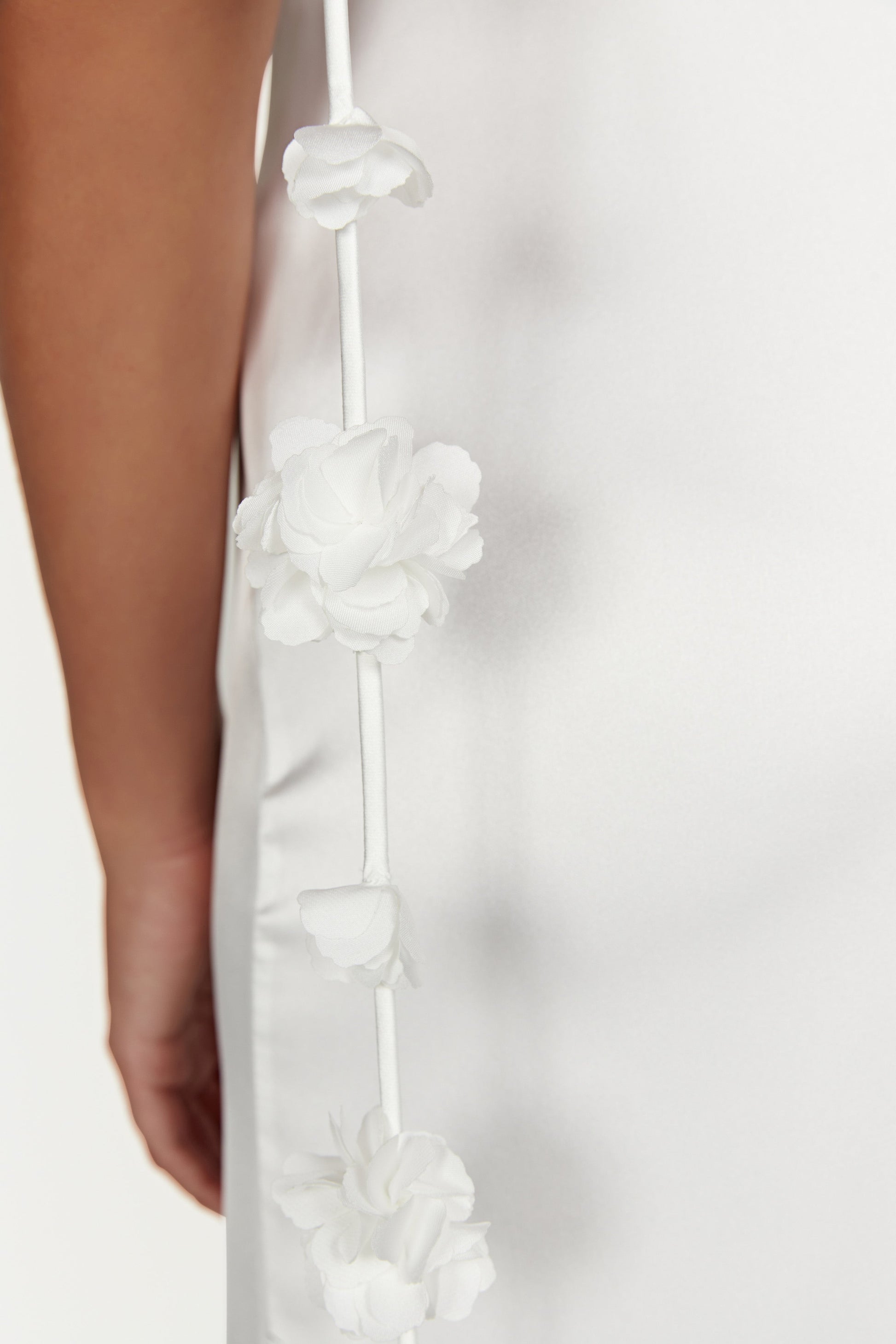 Elenora Rose Gown - White #8