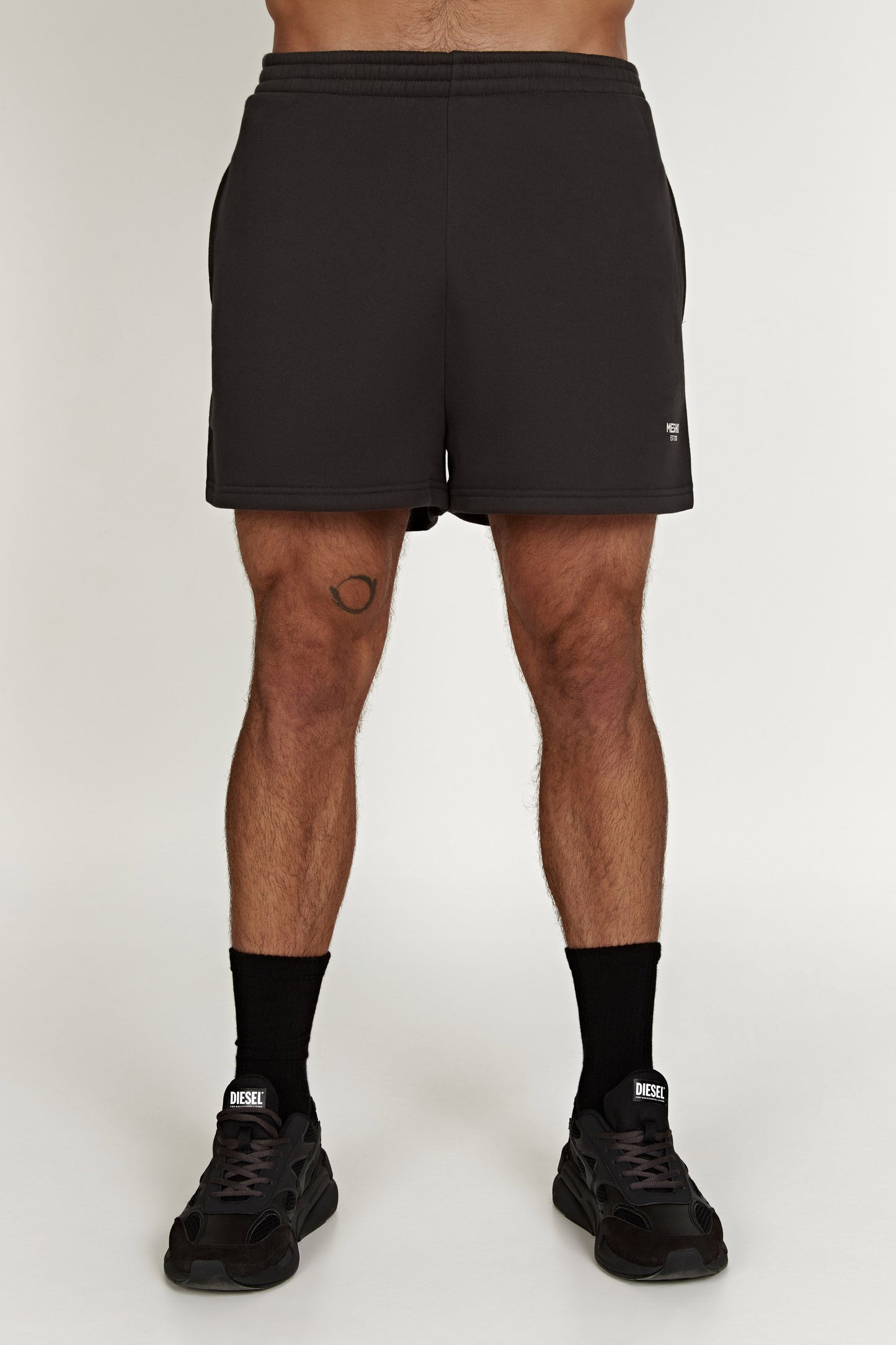 Jude Unisex Jogger Short - Dusk Black