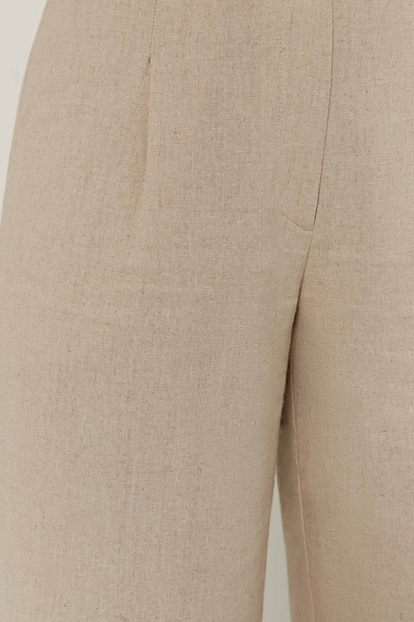 Adina Linen Pant - Natural