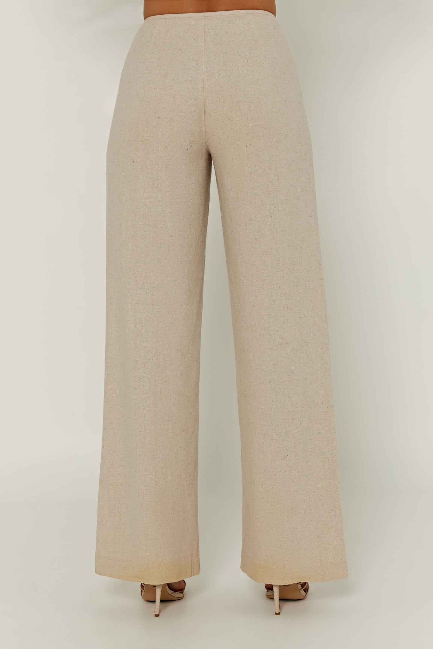 Adina Linen Pant - Natural