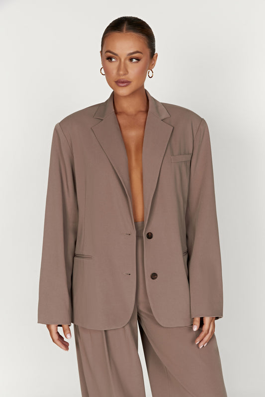 Simone Oversized Blazer - Coco