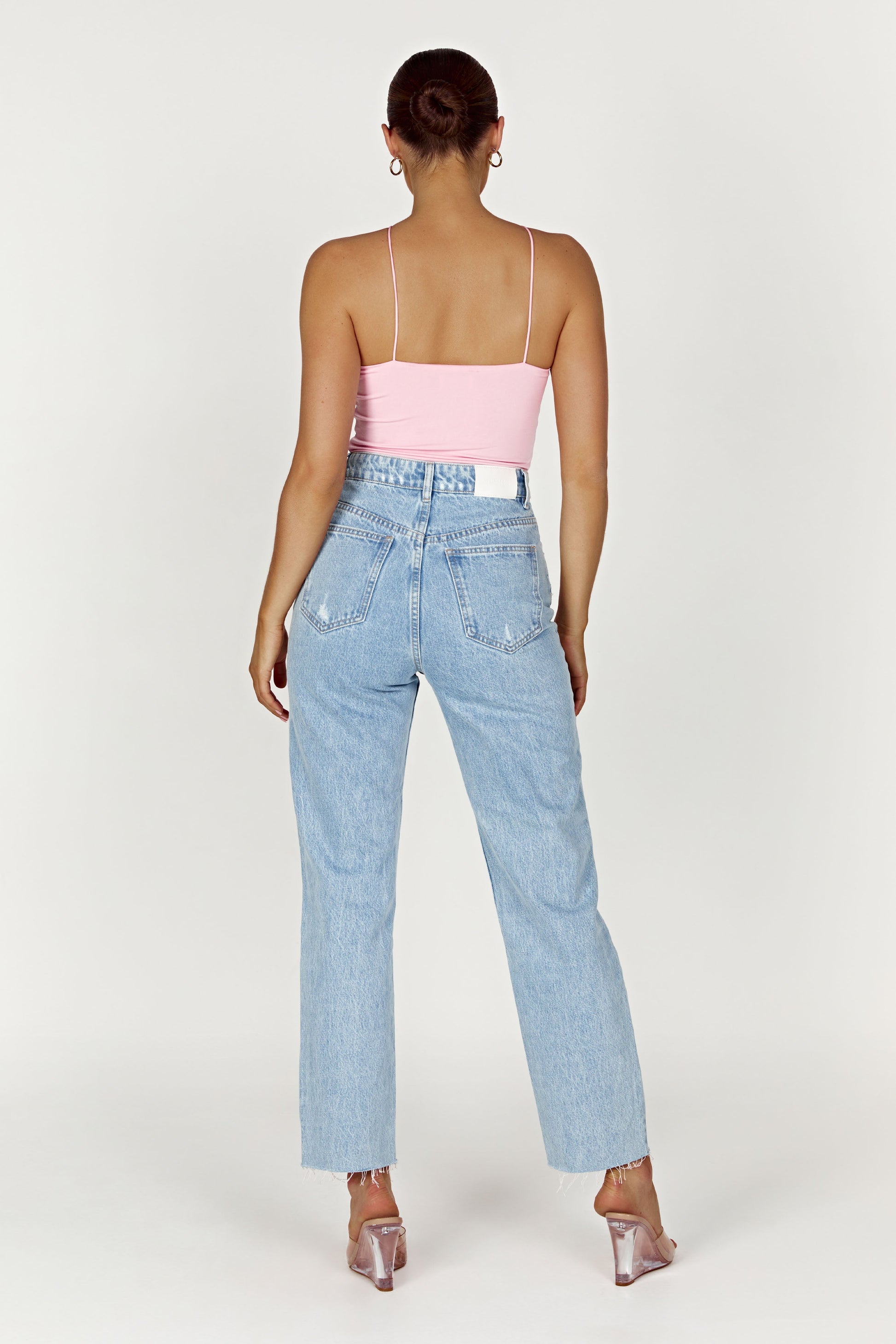 Adeline Rose Halter Top - Baby Pink #6