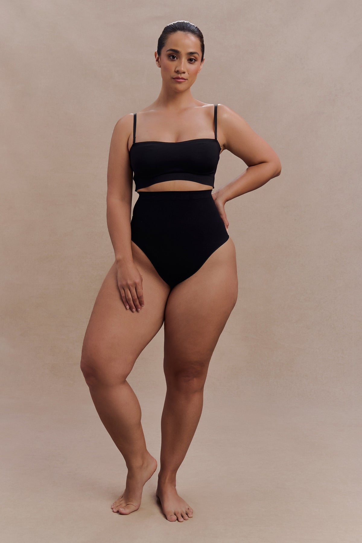 Joanna Strapless Shapewear Bra - Black #5
