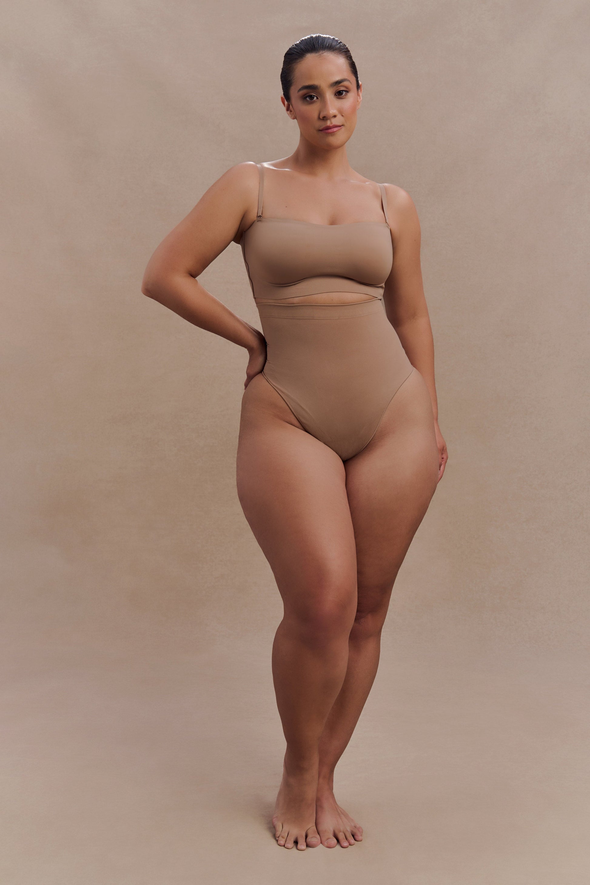 Joanna Strapless Shapewear Bra - Latte #5