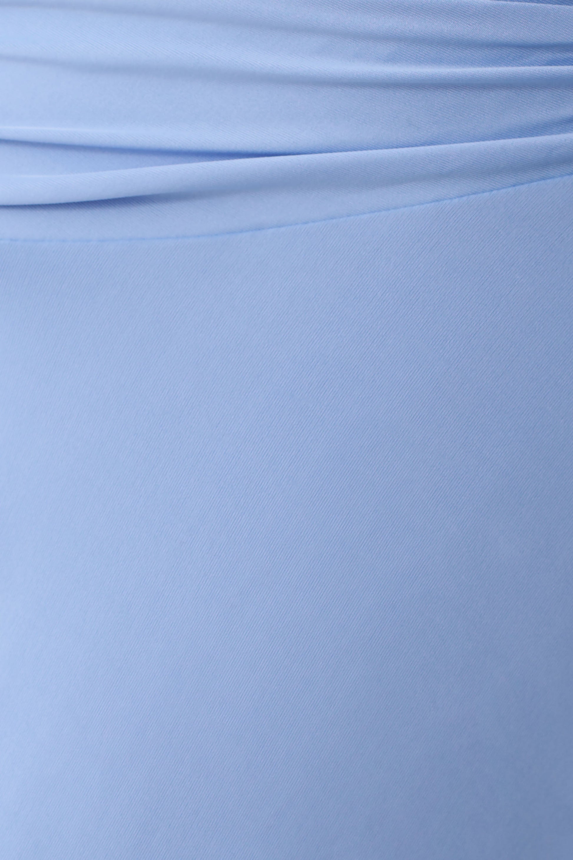 Luu Slinky Midi Skirt - Sea Blue #9