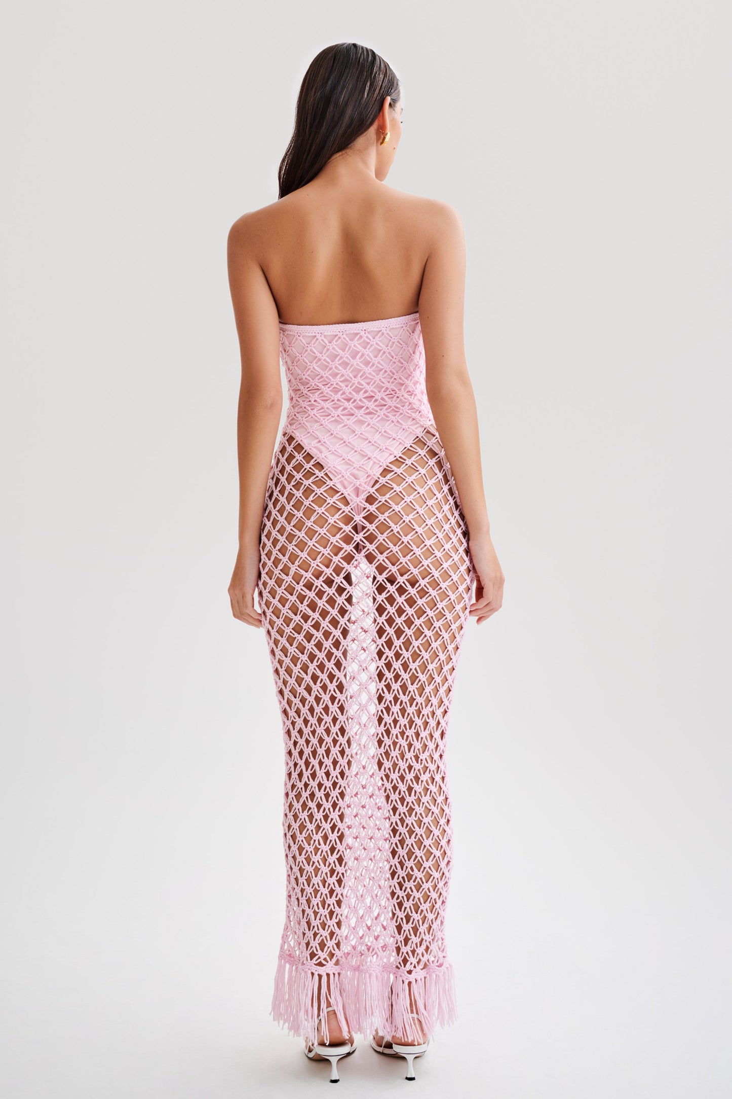 Prudence Knit Midi Dress - Candy Pink