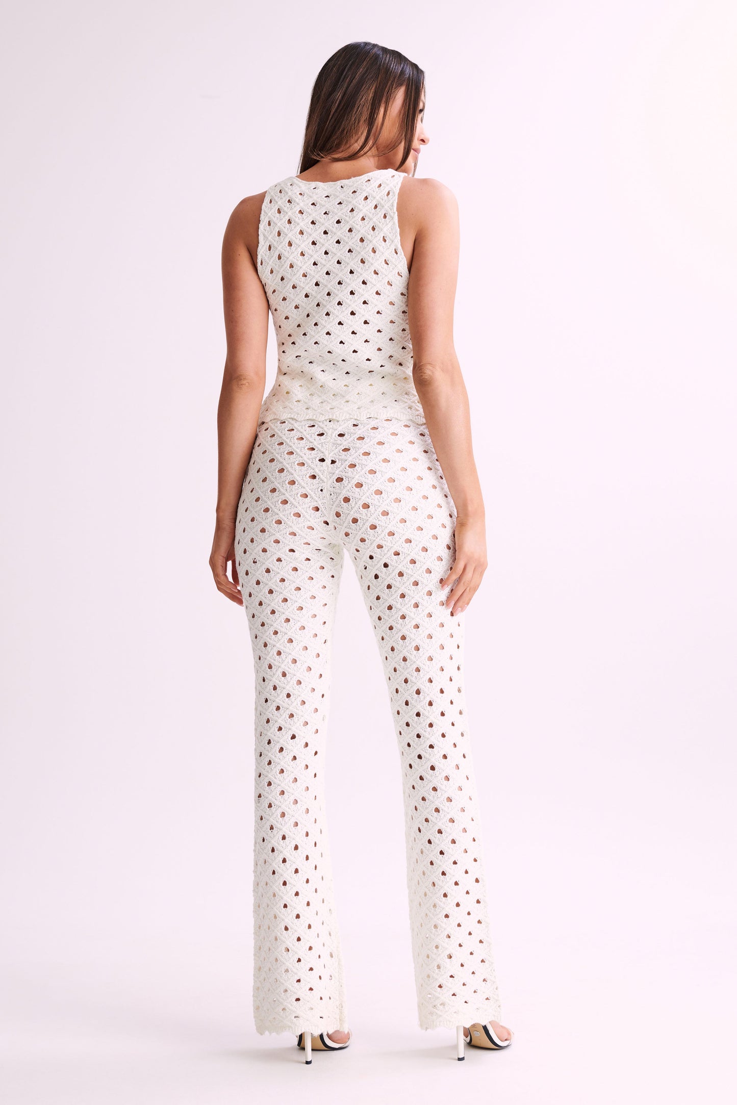 Santana Crochet Top - Ivory