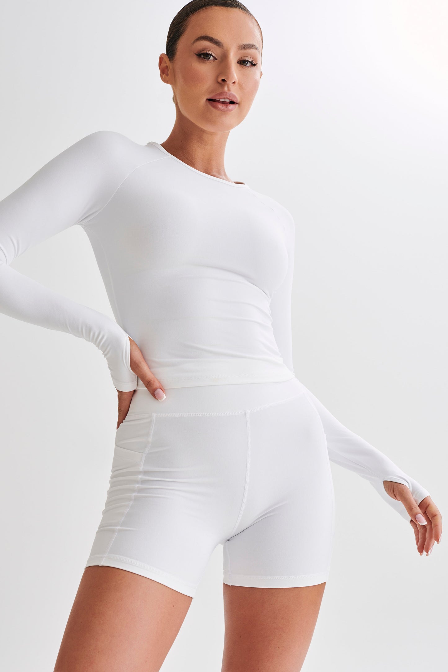 Venus Long Sleeve Top - White