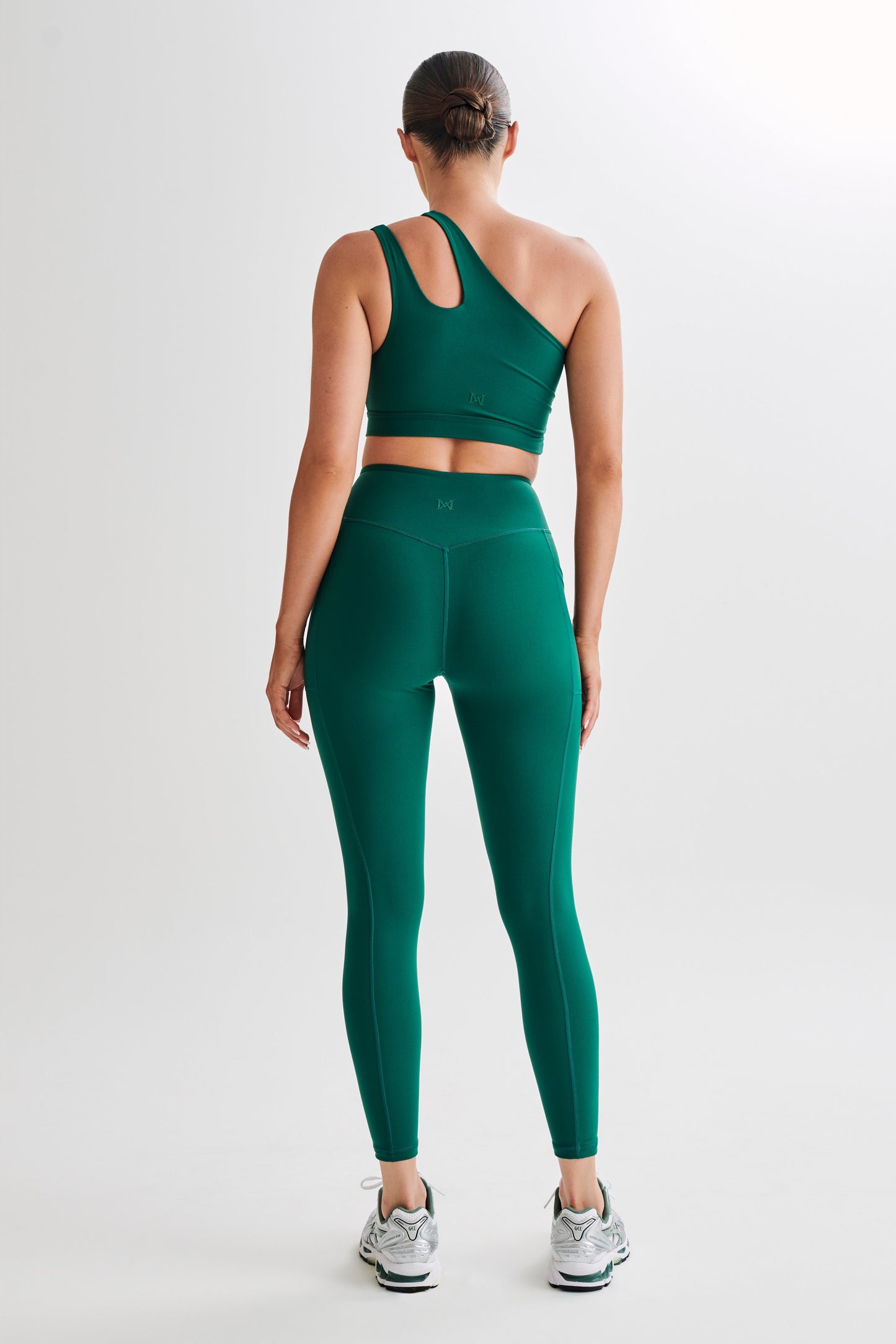 Briar V Back Leggings With Pockets - Green