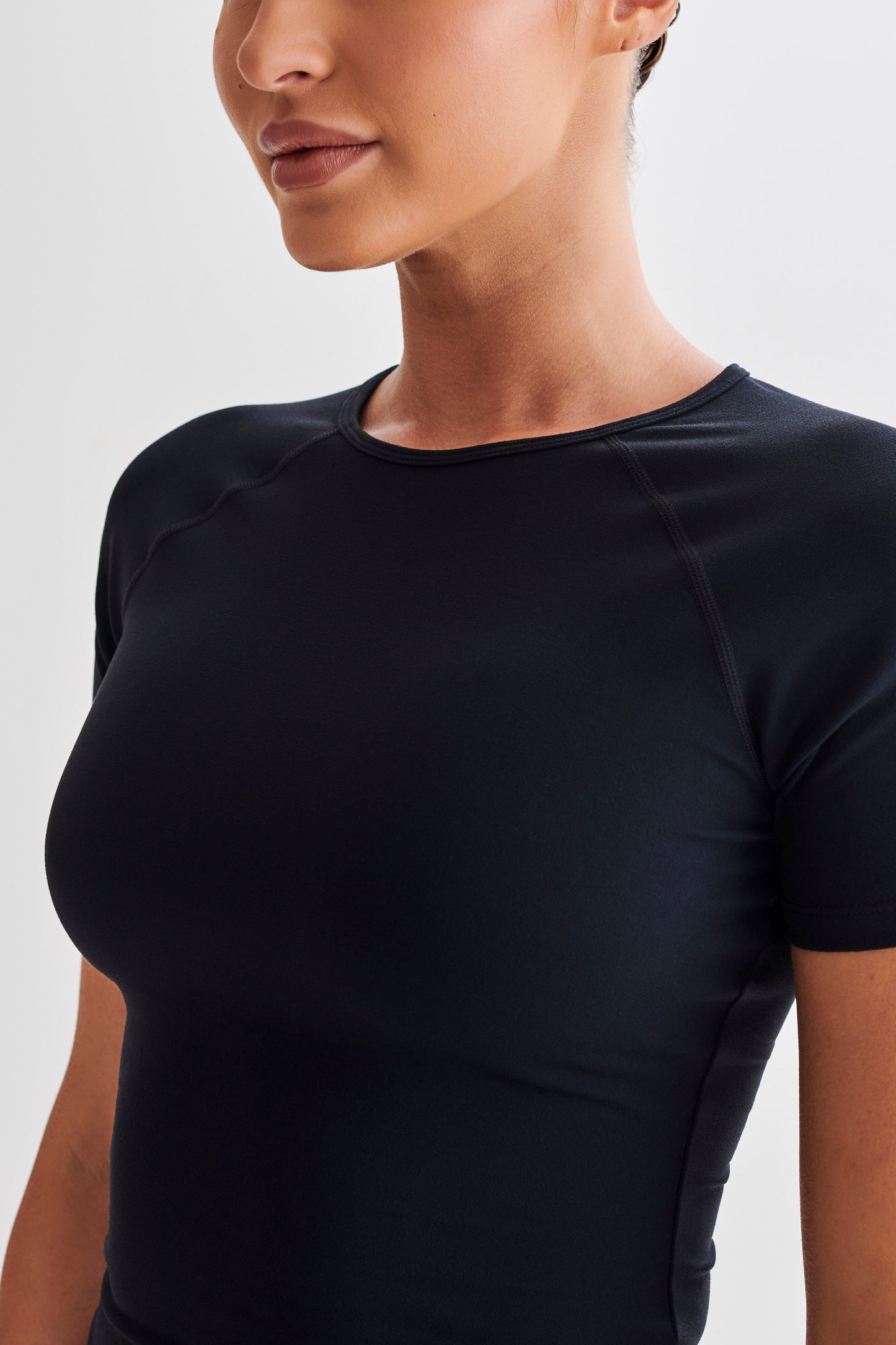 Venus Short Sleeve Top - Black