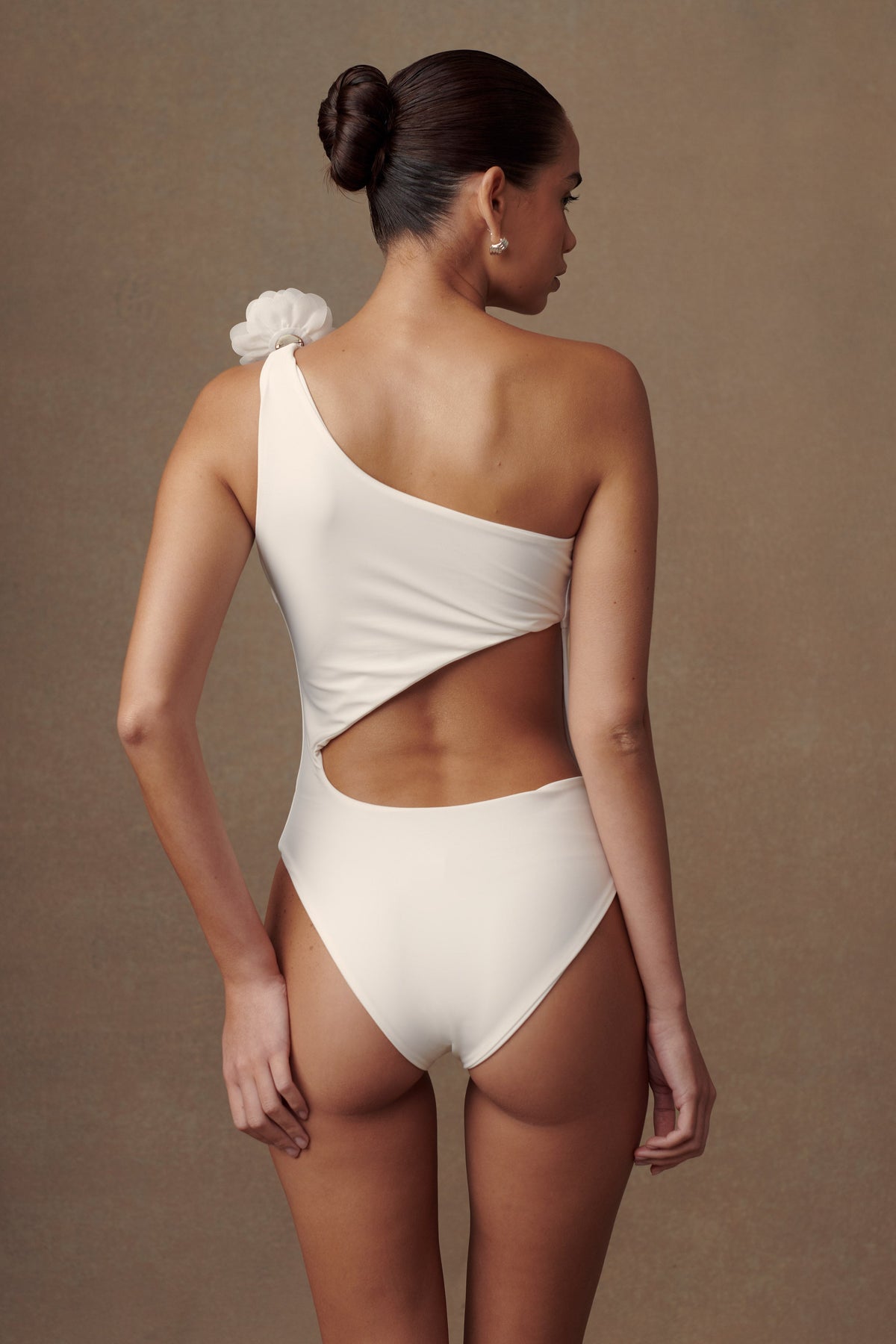 Taryn Rose One Piece With Cutout - White #4