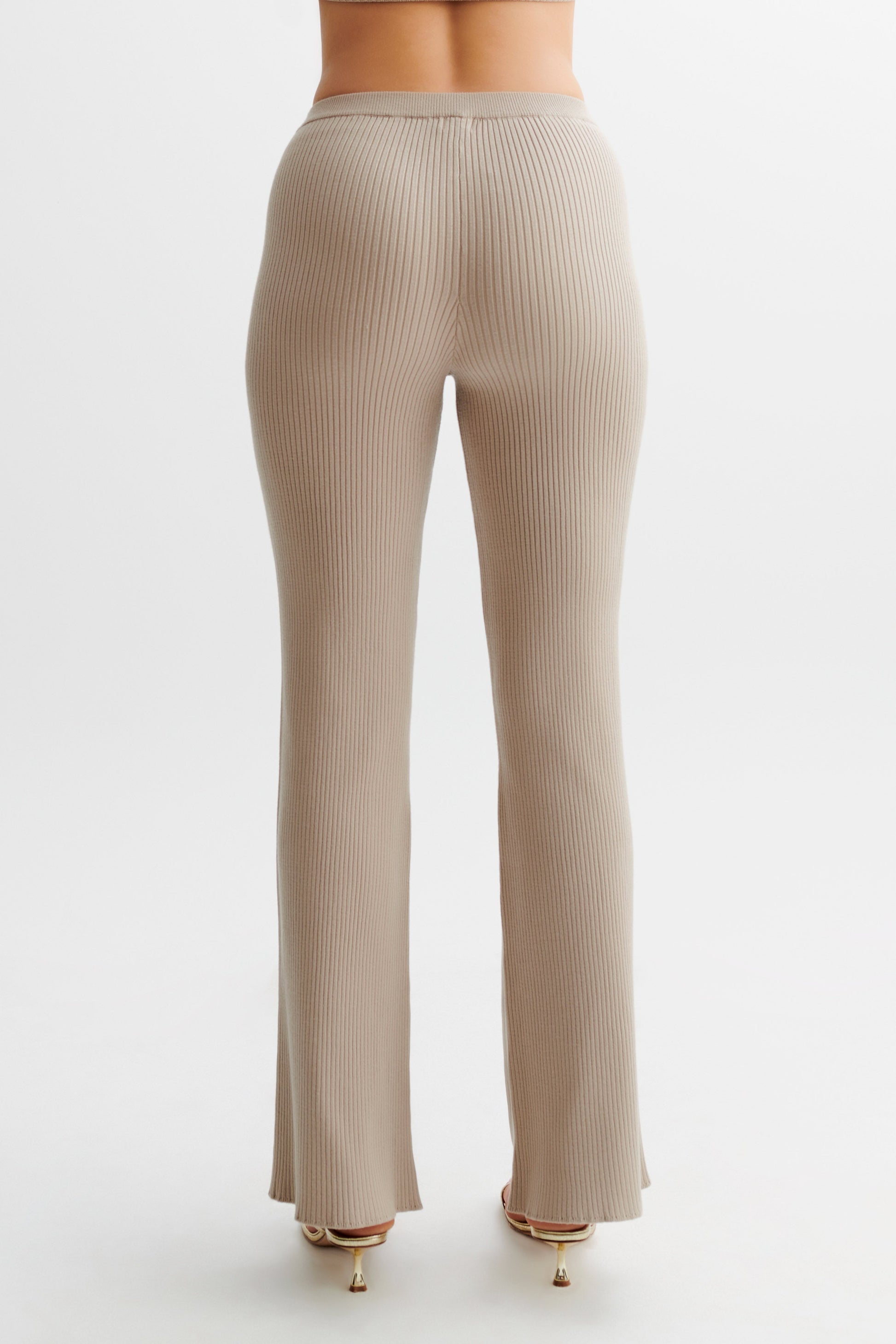 Calypso Knit Trousers - Tawny Grey #2