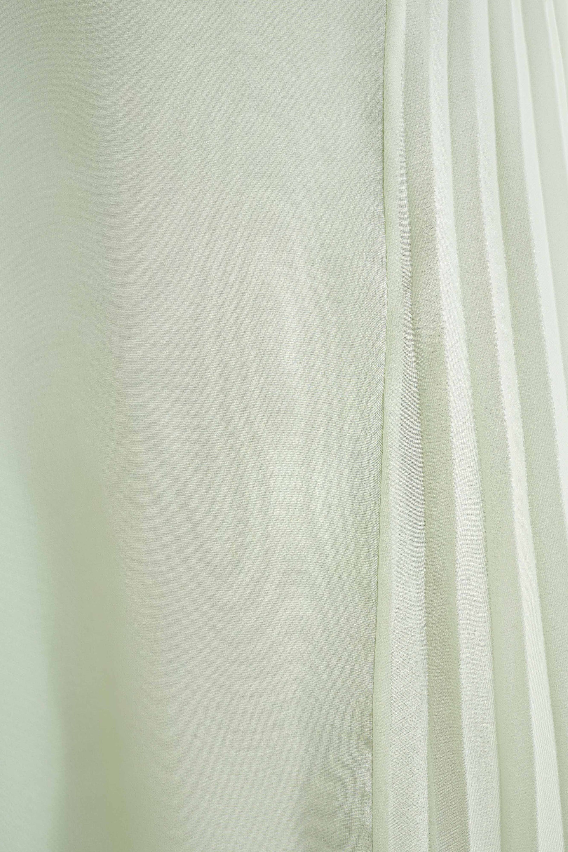 Saira Chiffon Maxi Dress - Pastel Green #7