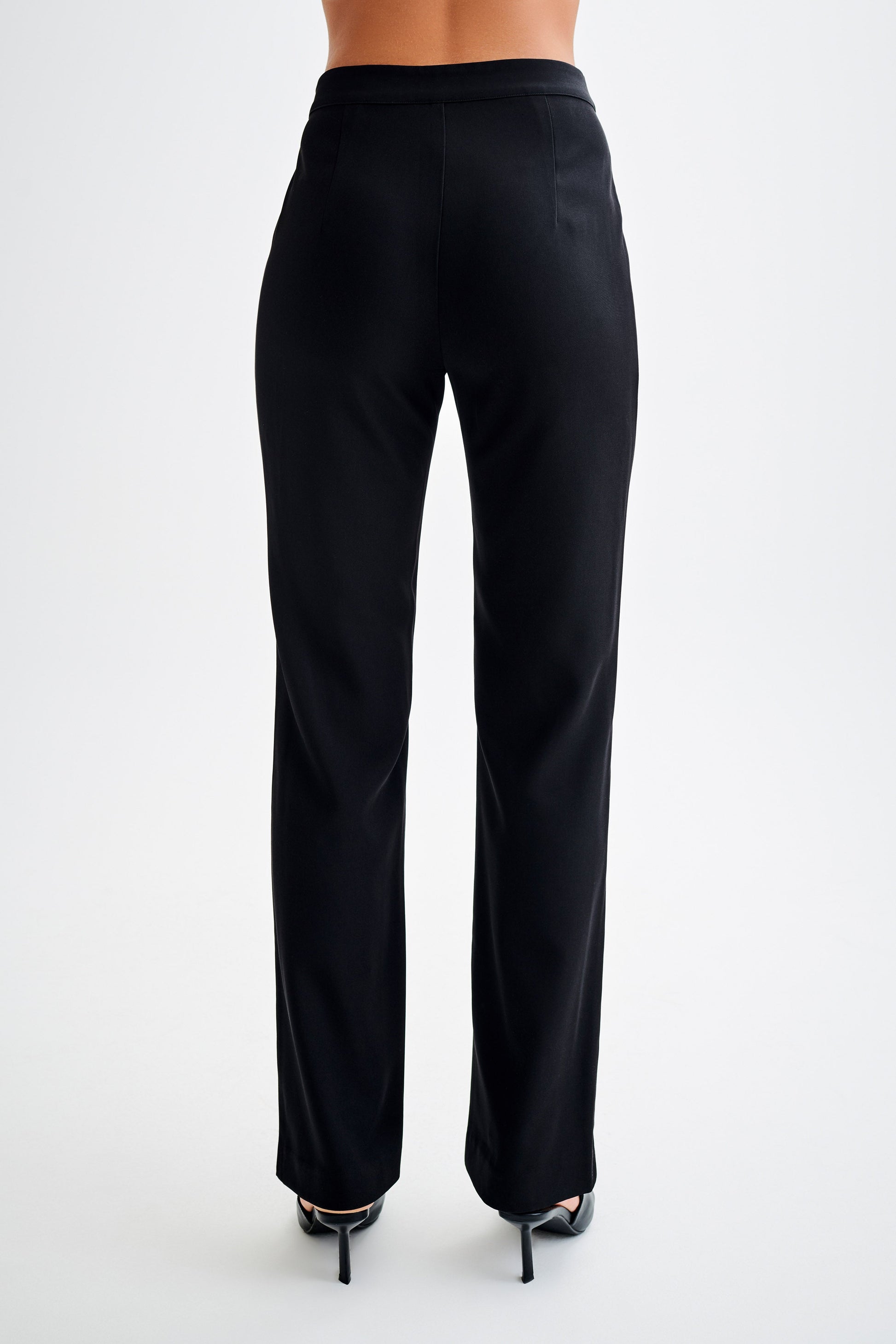 Allanah Straight Leg Pant - Black #2