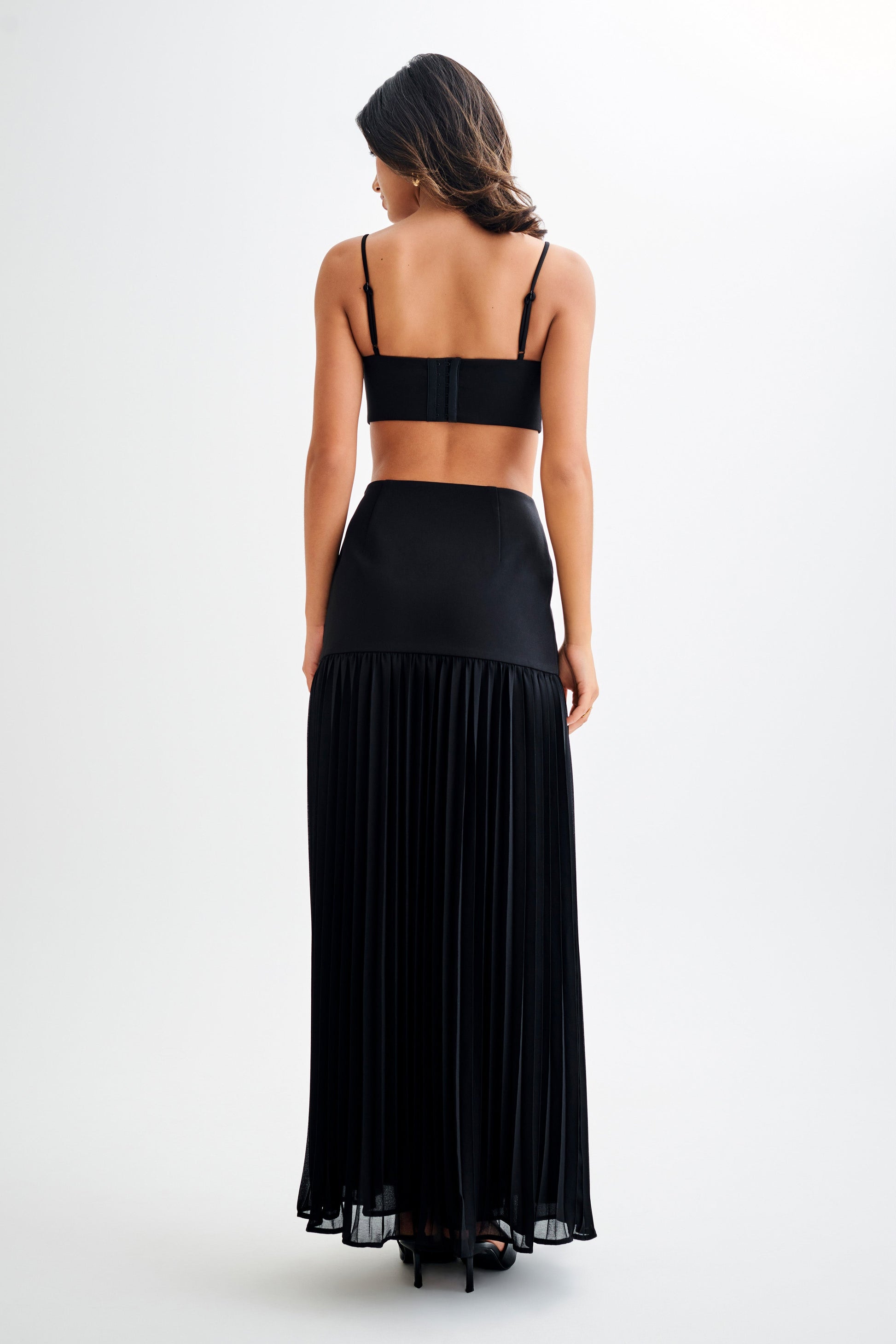Perry Suiting Crop Top - Black #7