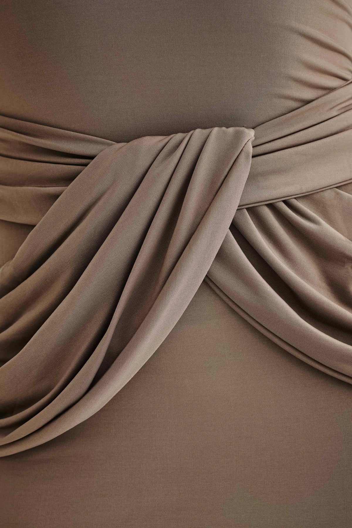 Halcyon Long Sleeve Slinky Maxi Dress - Coco #6