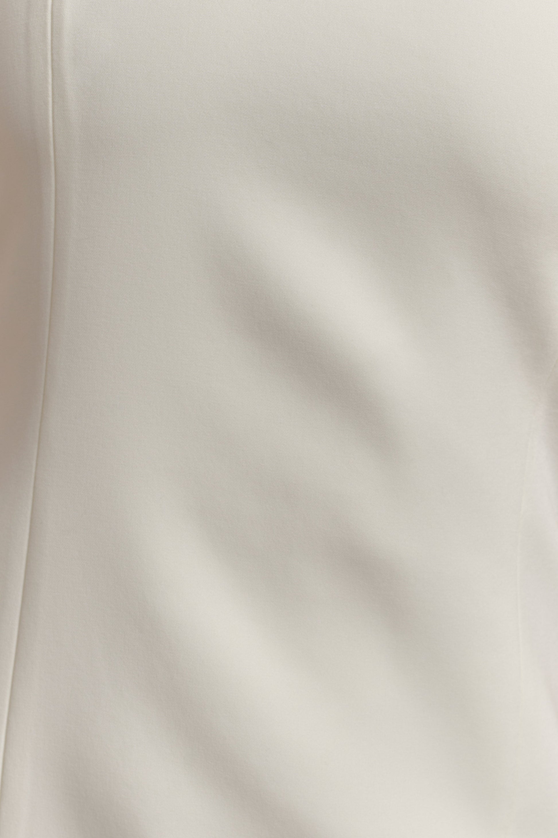 Baker Suiting Off Shoulder Dress - Ivory #7