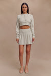 Shelby Knit Cardigan -  Ivory Marle