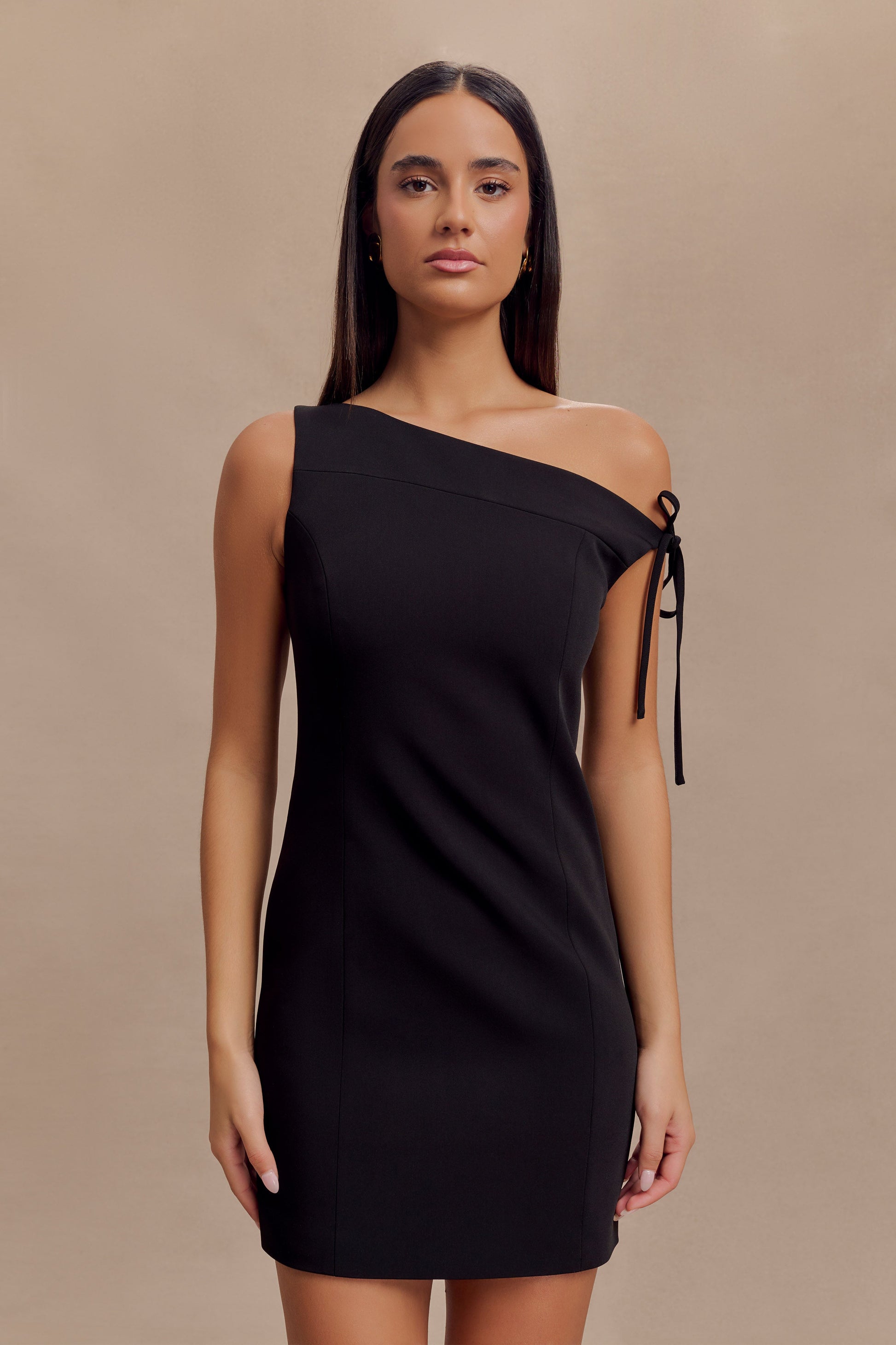 Baker Suiting Off Shoulder Dress - Black #4
