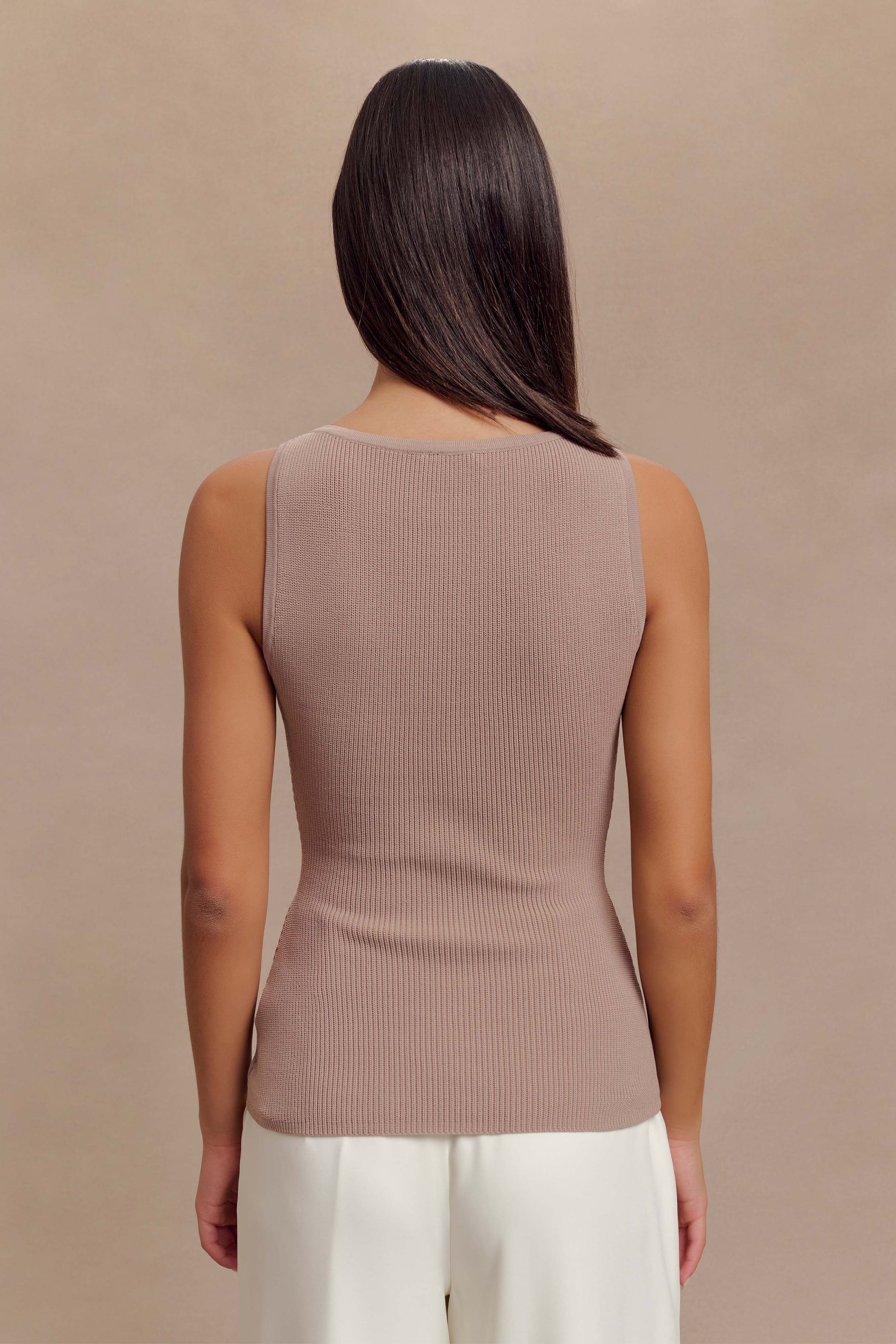 Sawyer Longline Top - Taupe #2