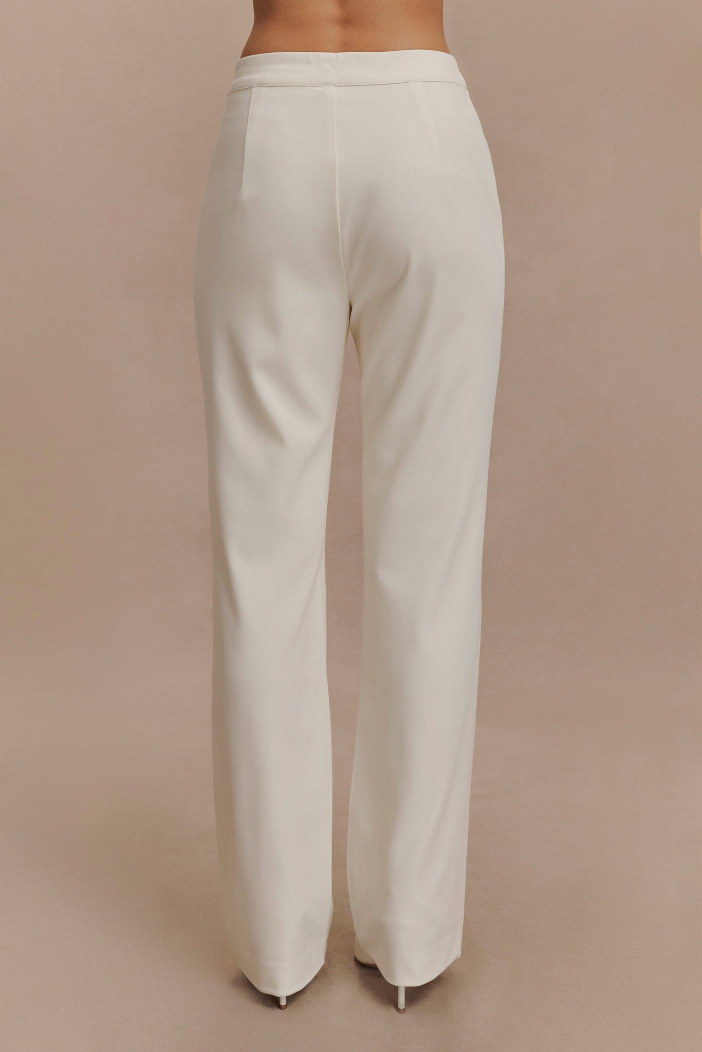 Allanah Straight Leg Pant - Ivory