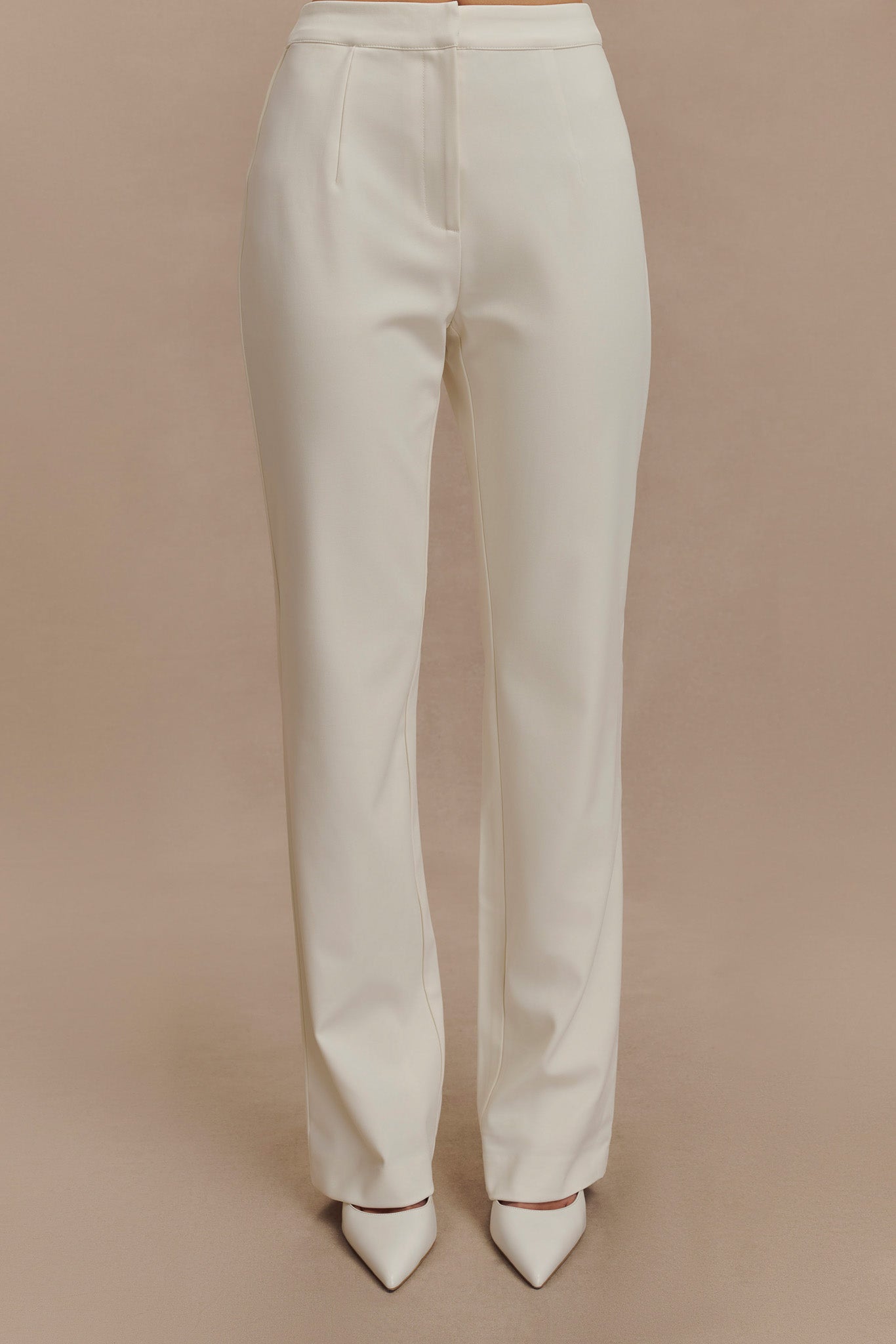 Allanah Straight Leg Pant - Ivory #4
