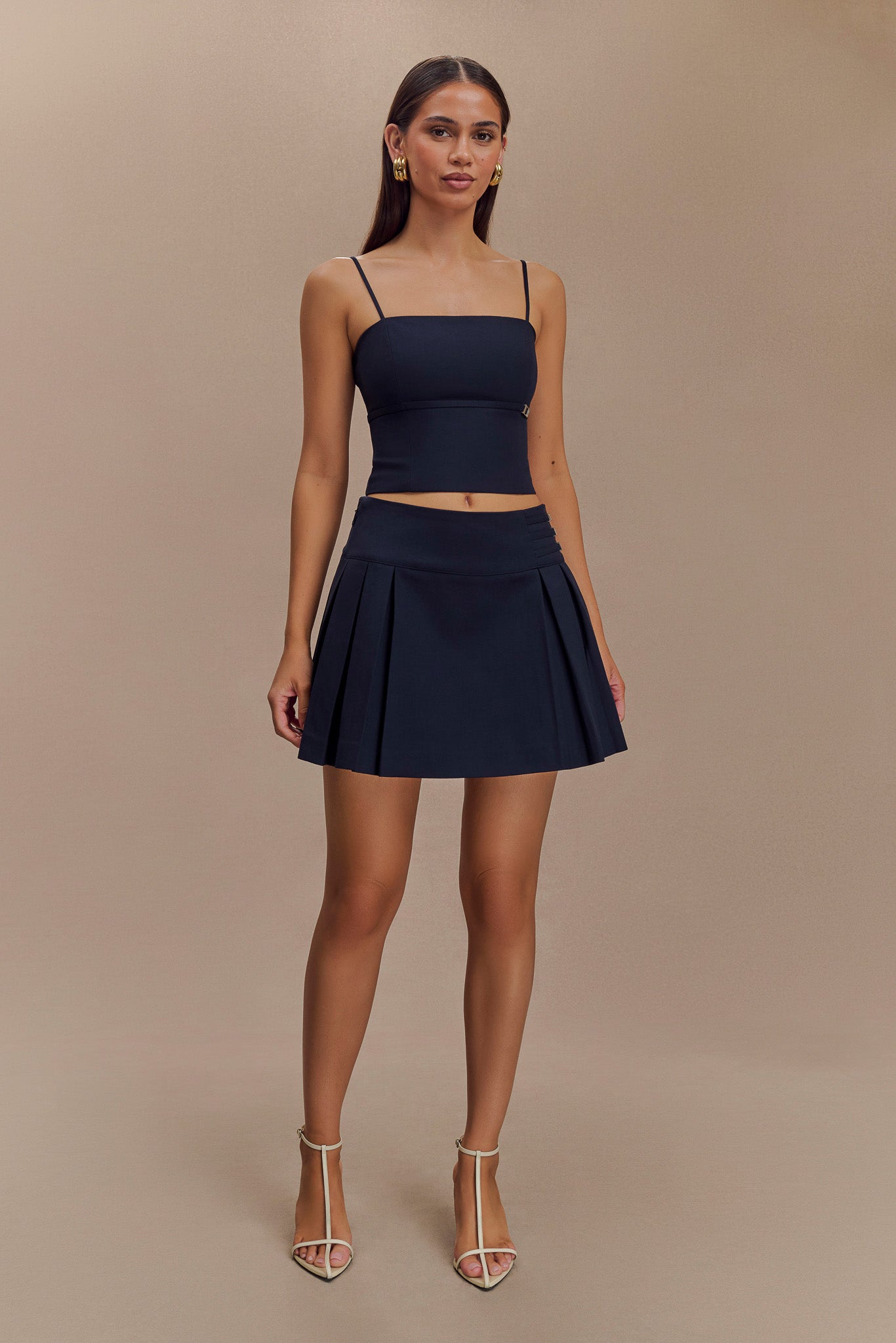 Aberley Crop Top - Dark Navy #7