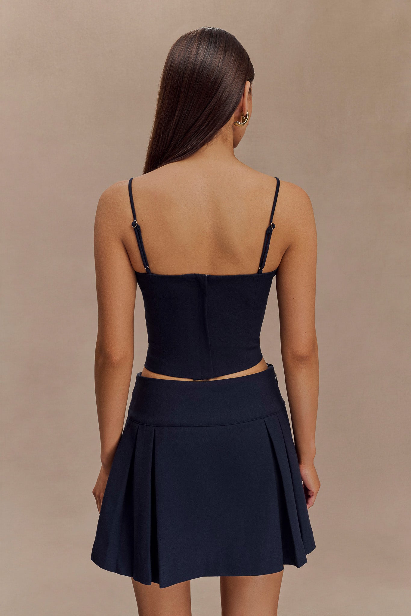 Aberley Crop Top - Dark Navy #4