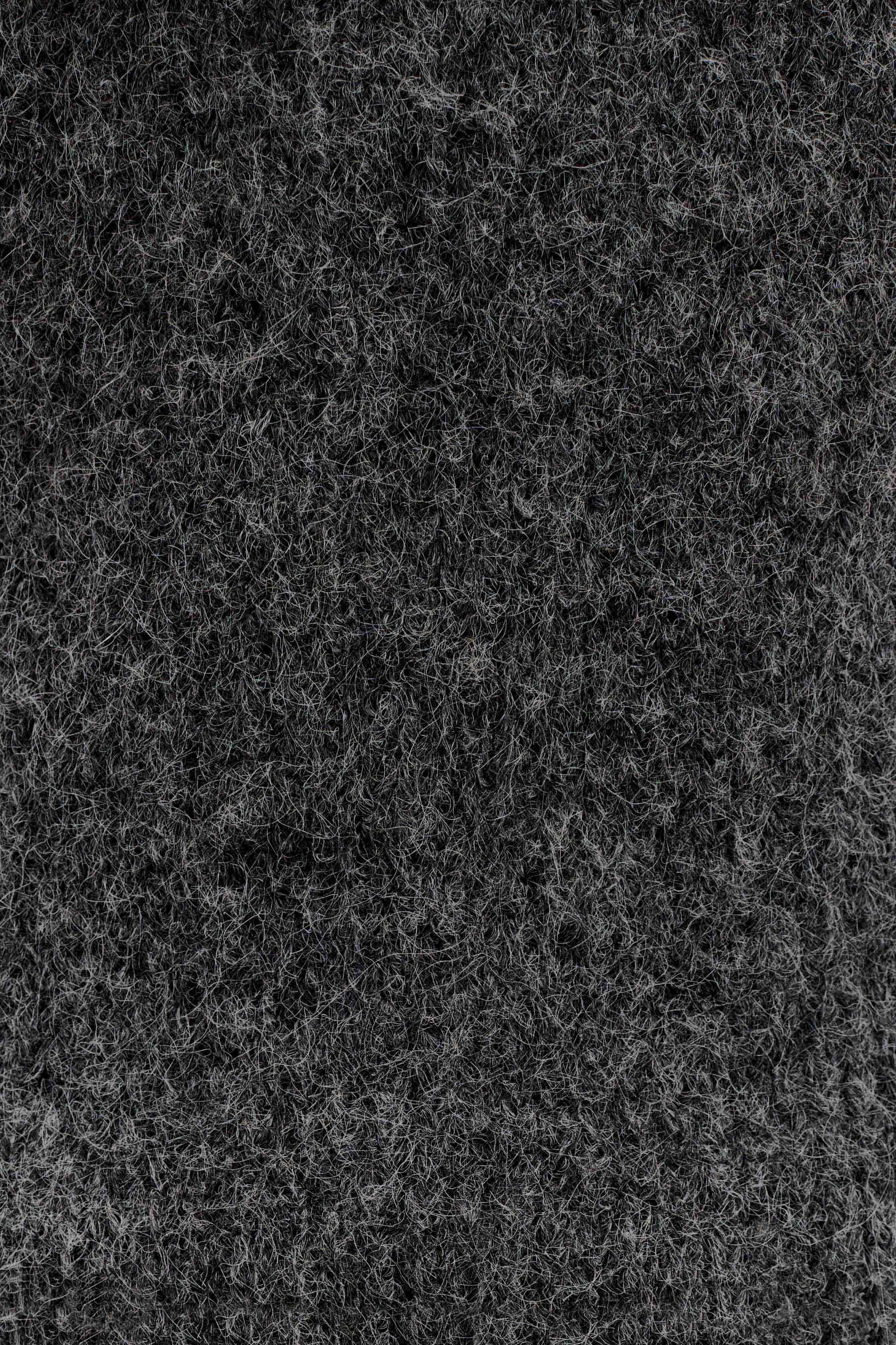 Charlotte Knit Maxi Skirt With Overlay - Charcoal #9