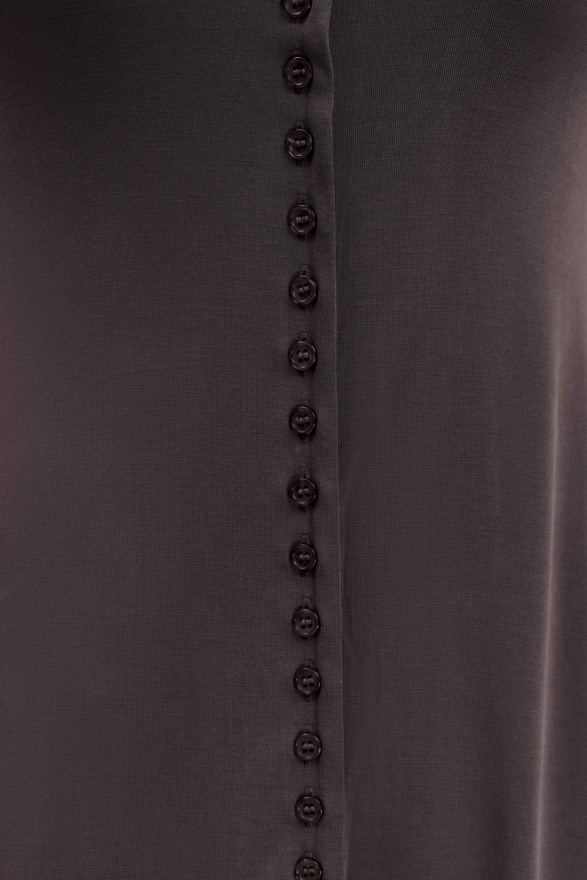 Anders Peached Jersey Midi Dress - Charcoal #5