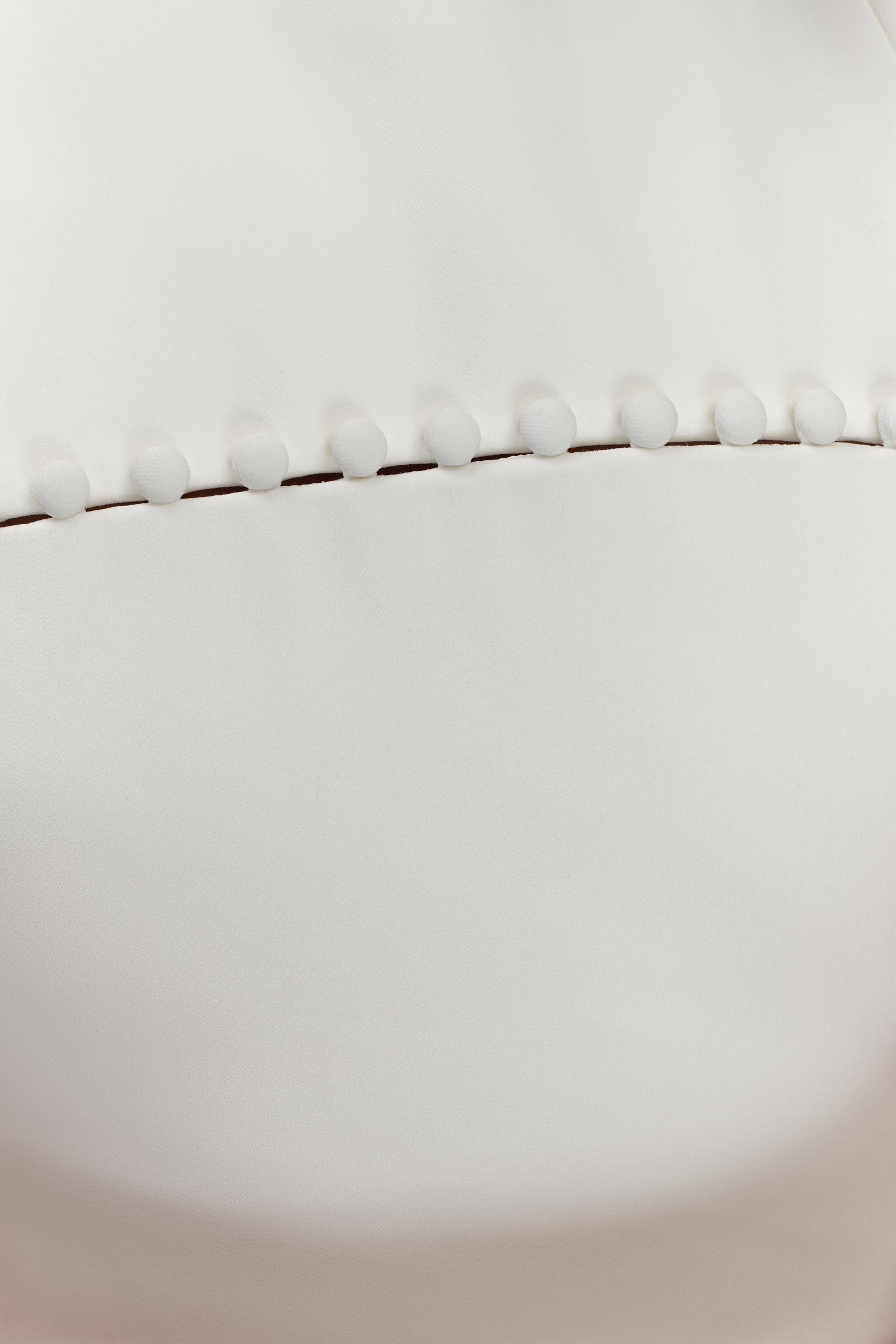 Winona Suiting Mini Dress With Cut Out - White #8