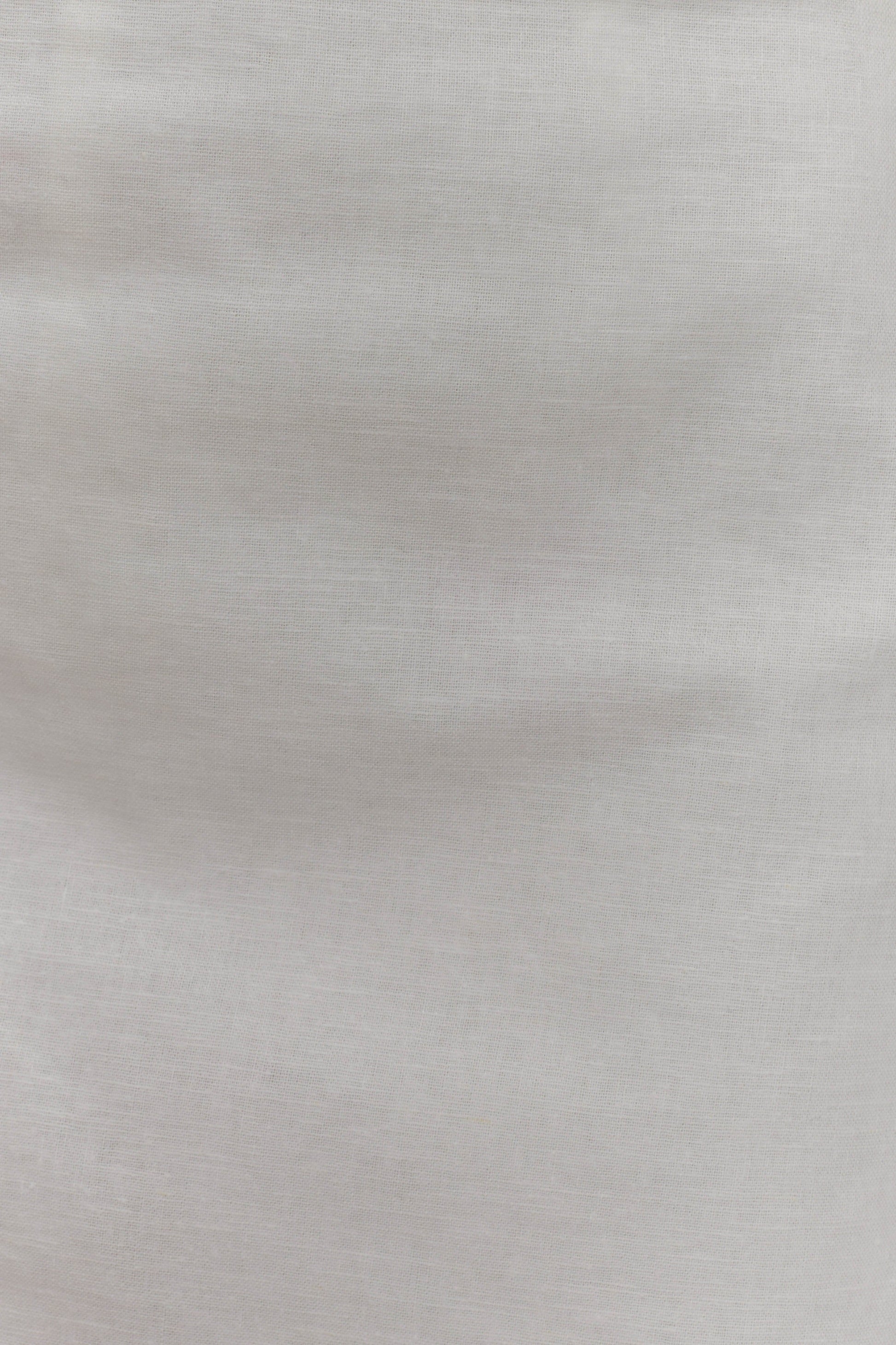 Ciara Linen Mini Skort - White #9