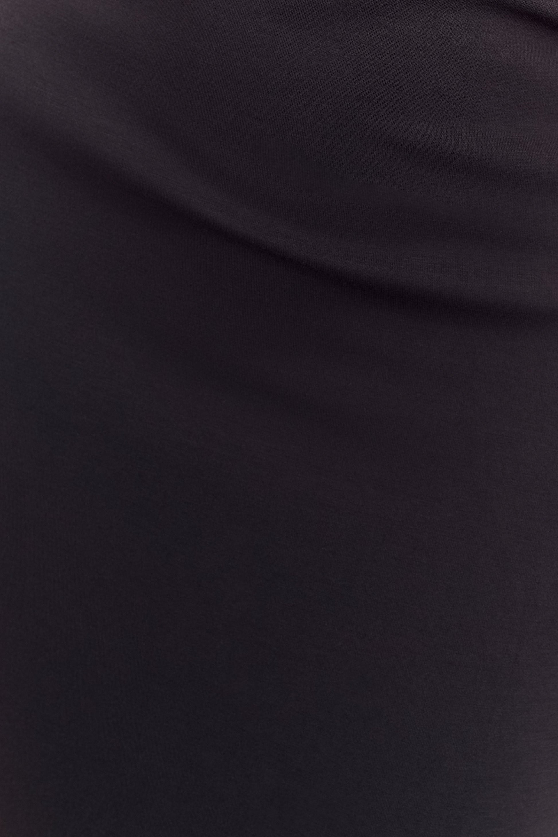 Lorelei Crepe Twist Midi Dress - Dark Charcoal #7