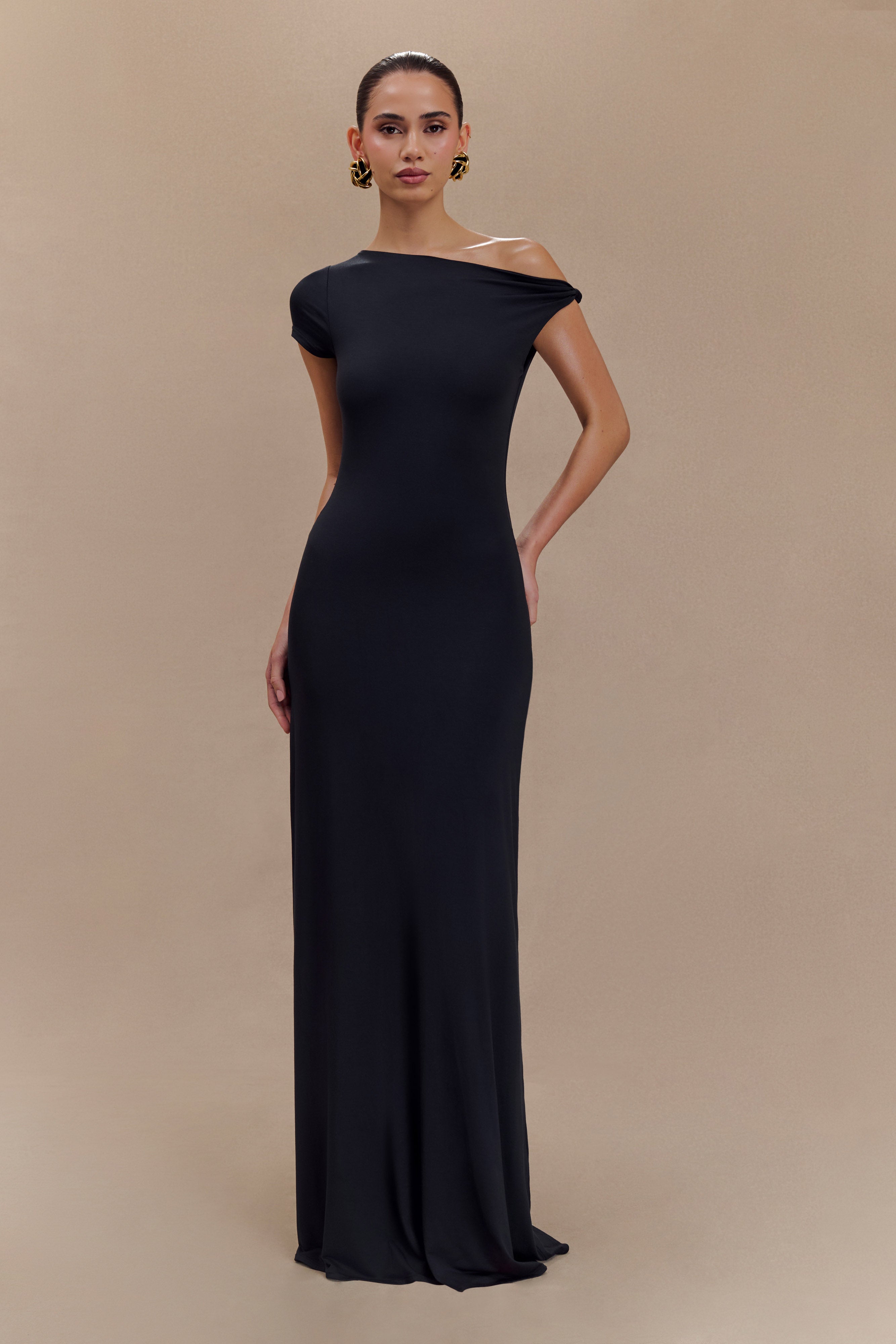 Tamsin Short Sleeve Modal Maxi Dress