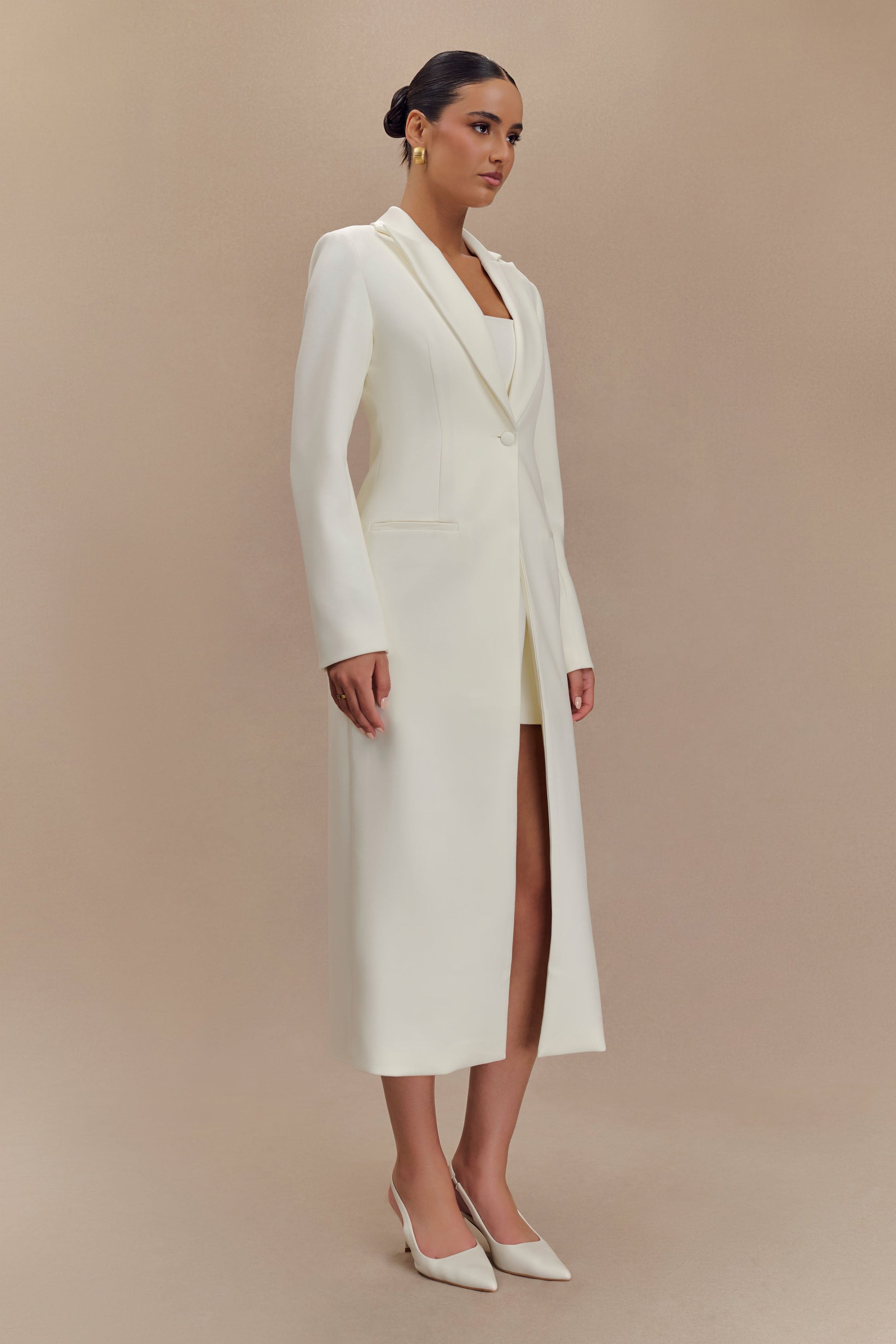 Caviar Suiting Coat - Ivory #6