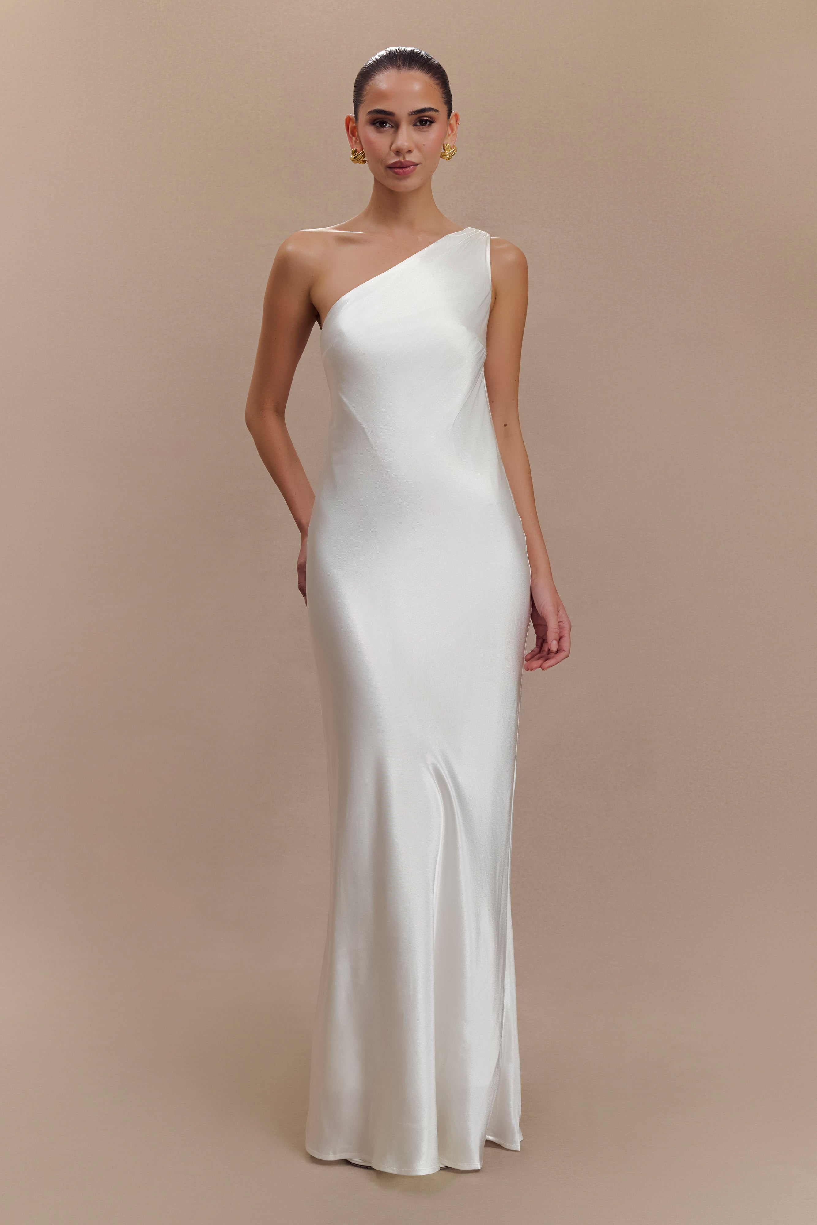 White fashion dinner dresses uk