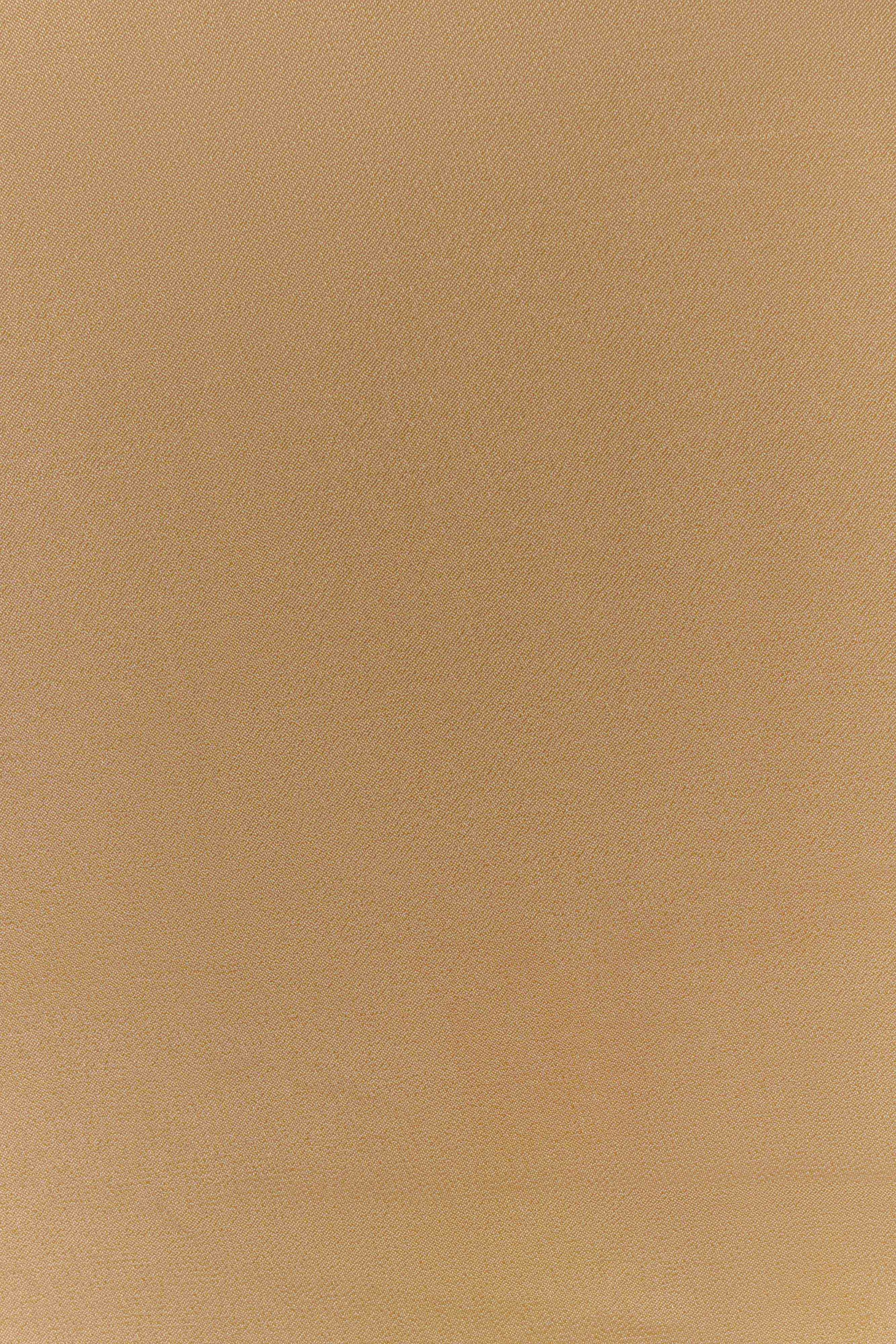 Blanche Satin Pearl Halter Maxi Dress - Peach #8