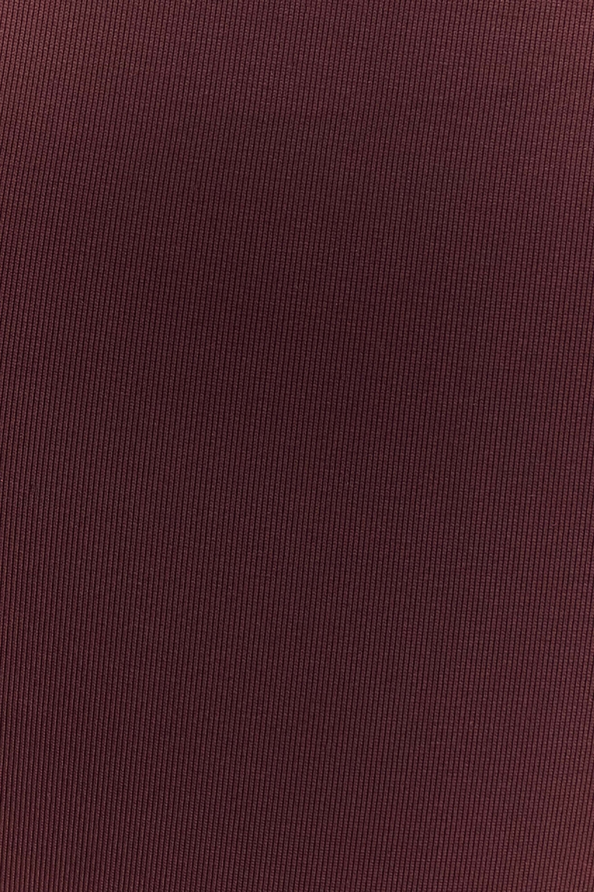 Rosmunda Ruched Bikini Top - Chocolate #6