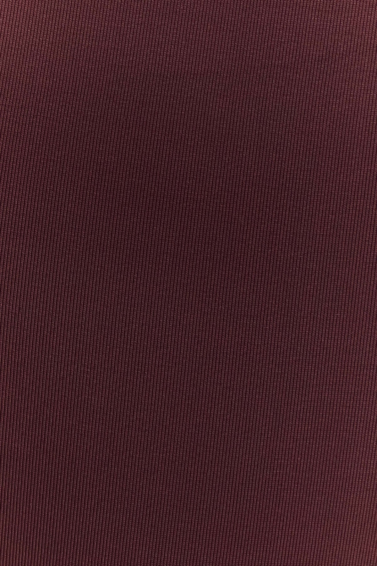 Rosmunda Ruched Bikini Top - Chocolate