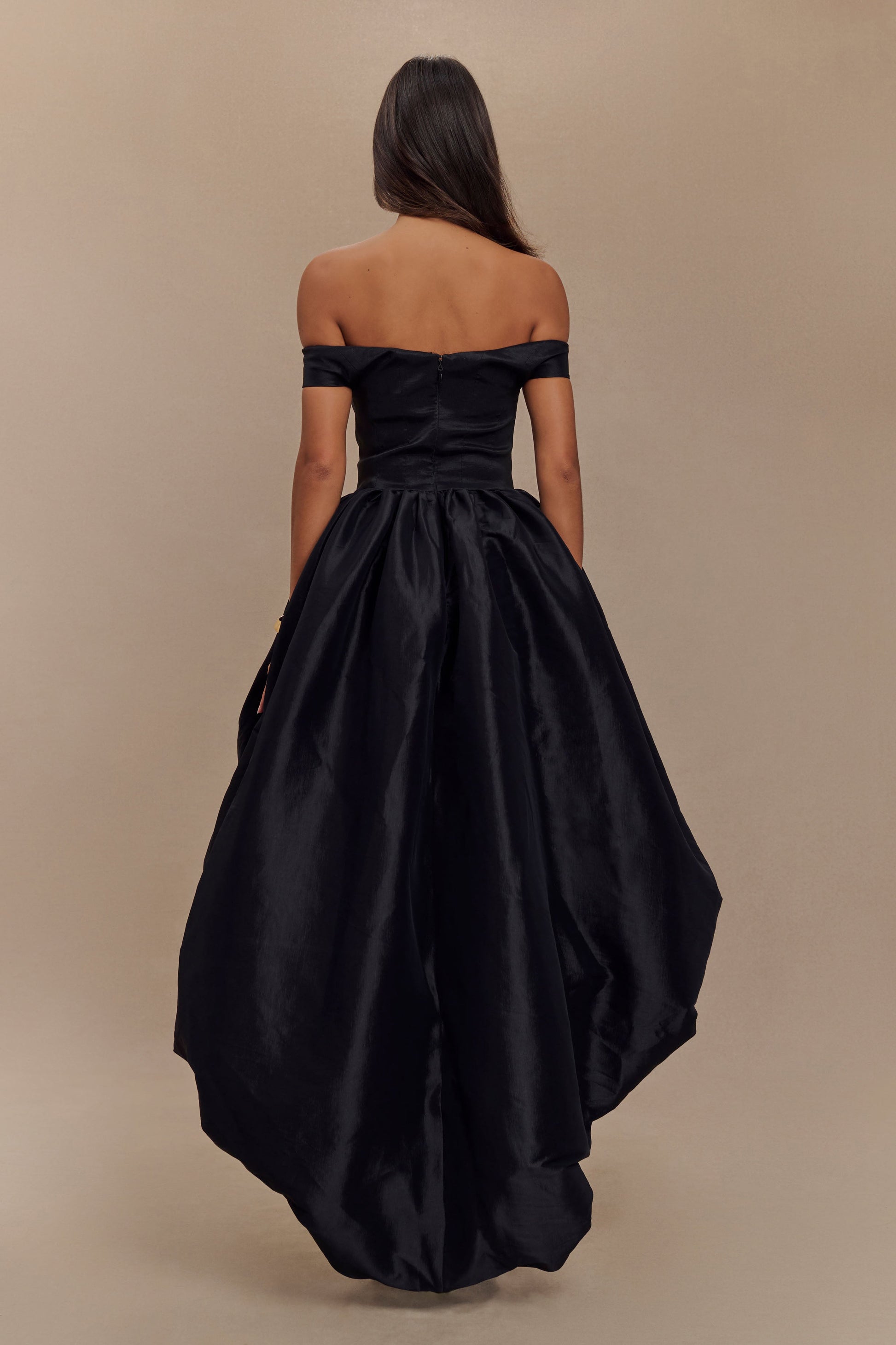 Amelia Bubble Maxi Dress - Black #2