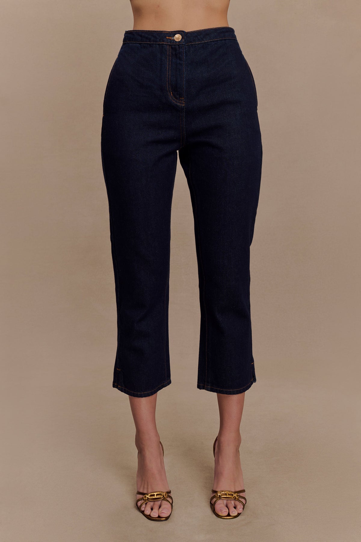 Hudson Denim Capri Pants - Indigo Blue #2
