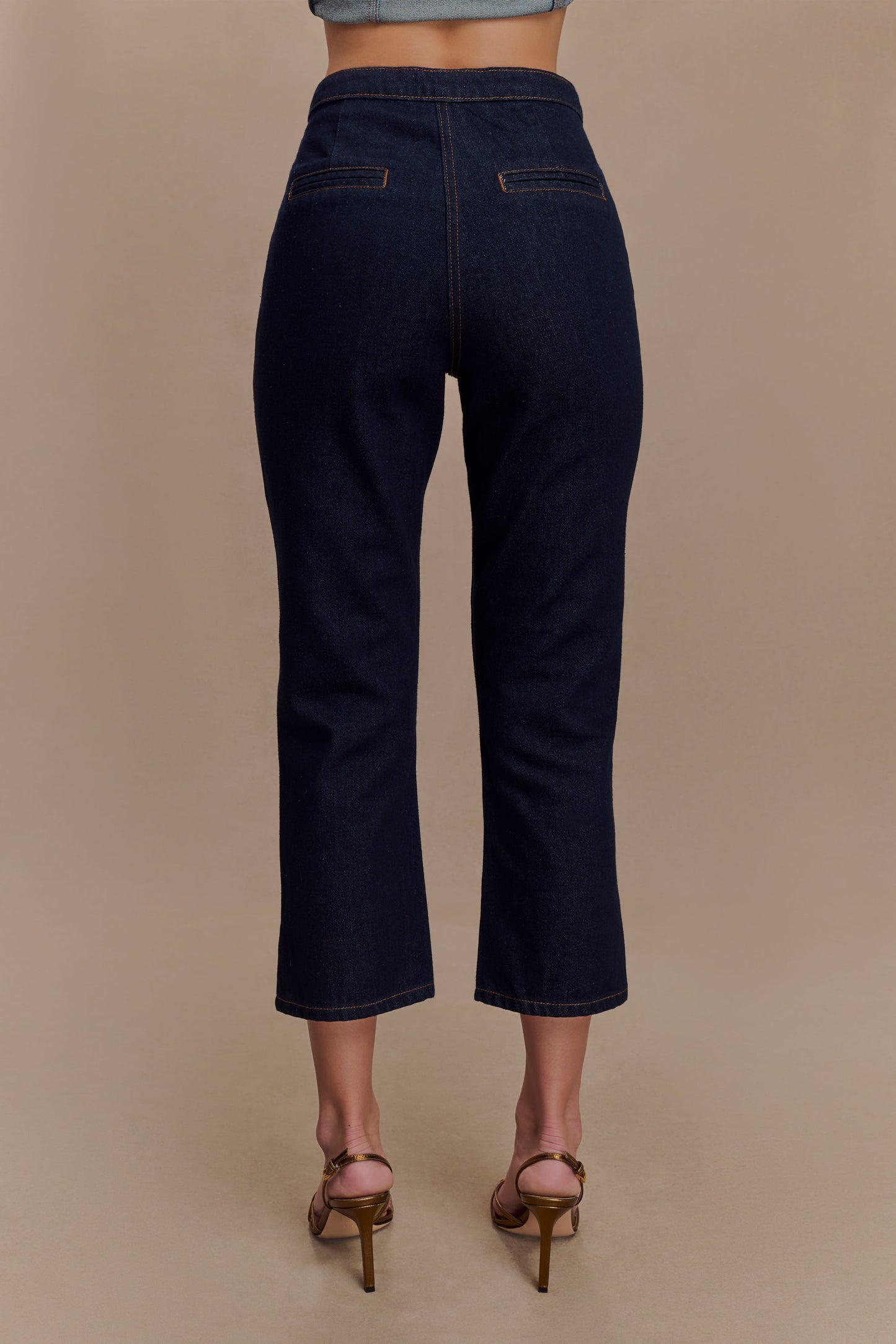 Hudson Denim Capri Pants - Indigo Blue