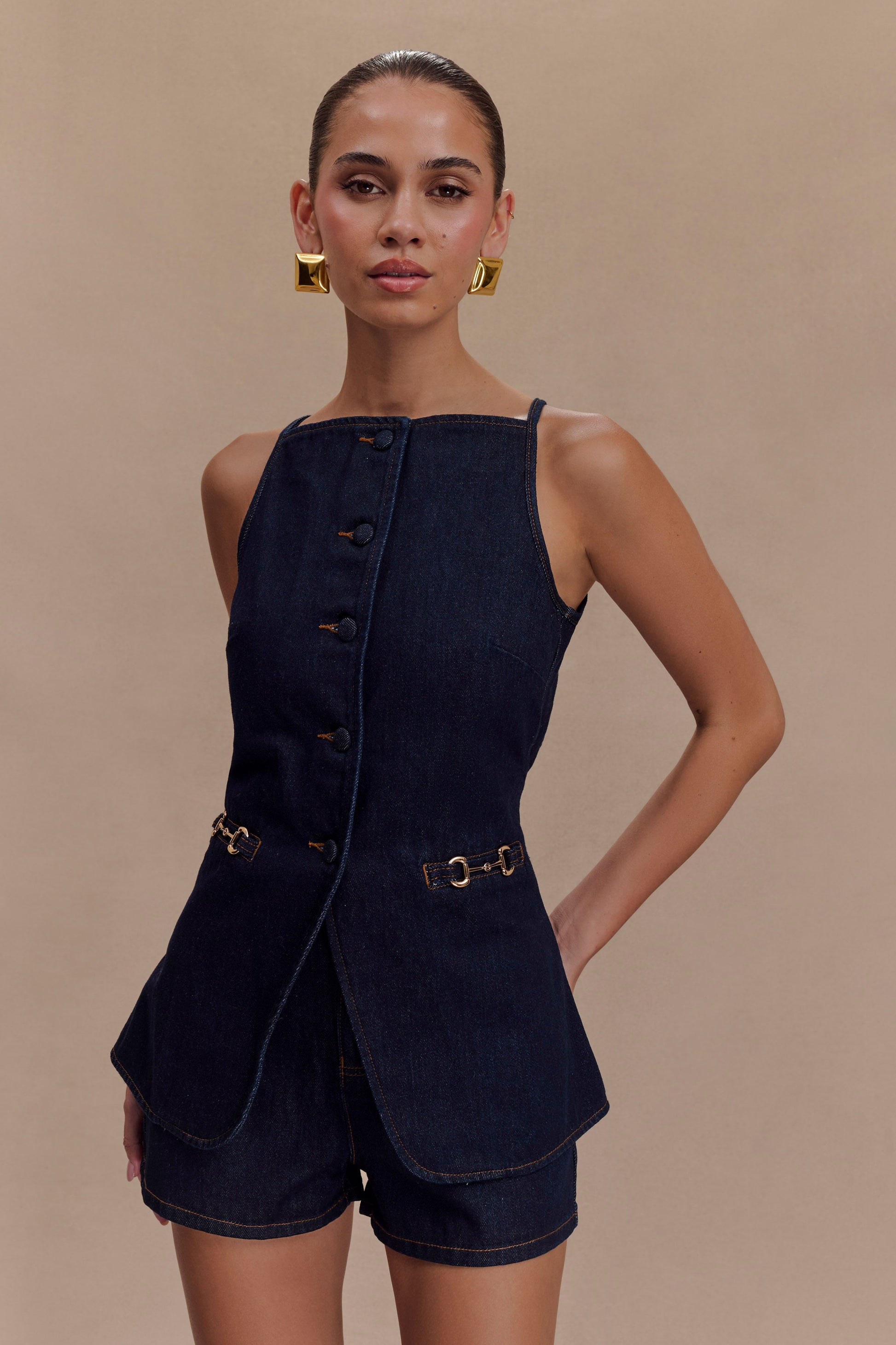 Tobias Denim Shorts - Indigo Blue #5