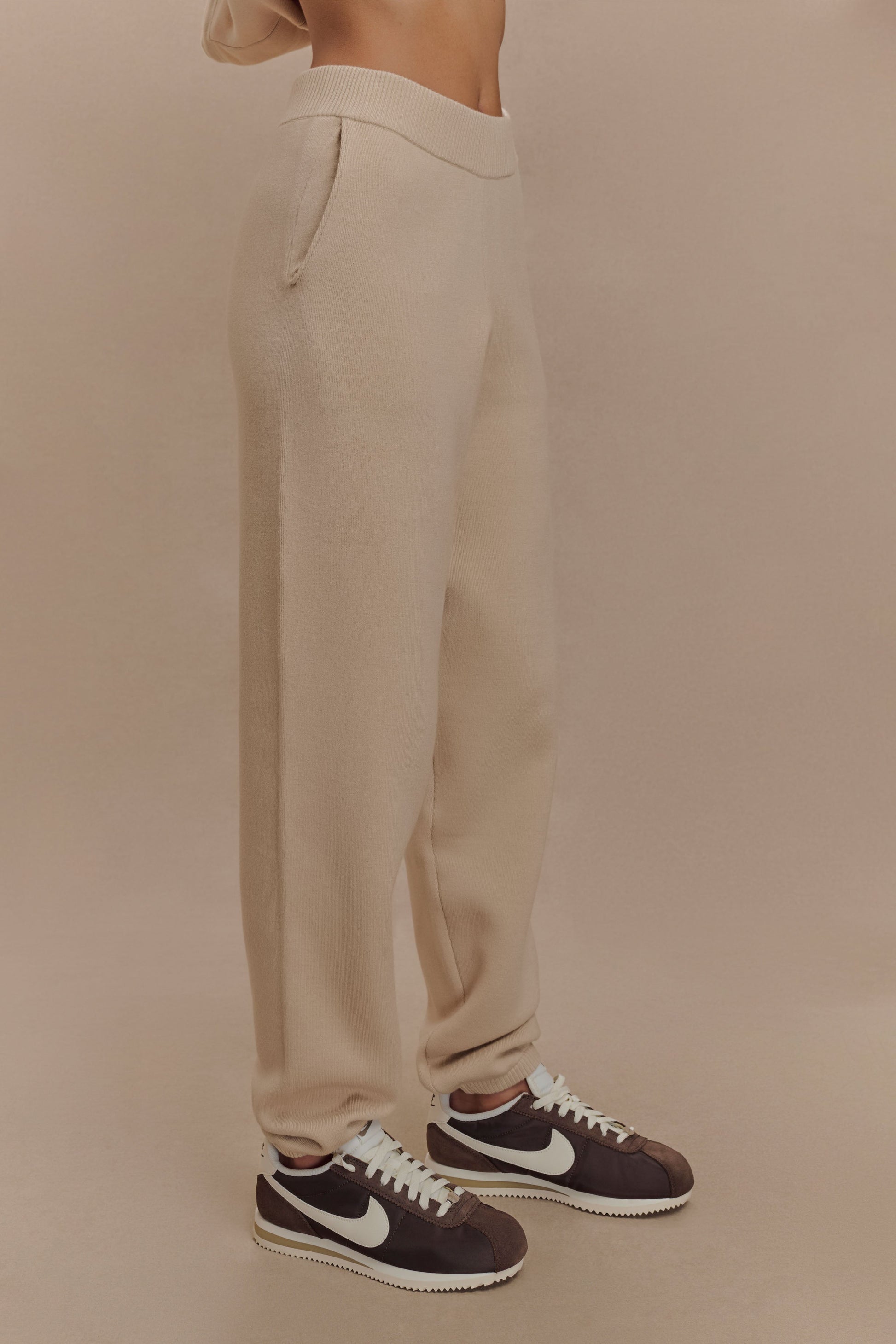 Sami Knit Jogger - Camel #7